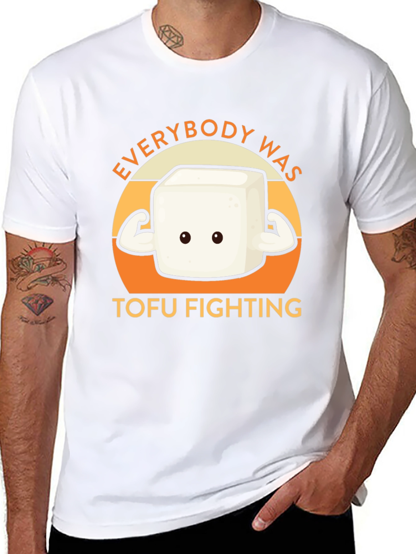 Everybody Was Tofu Fighting Graphic Tee