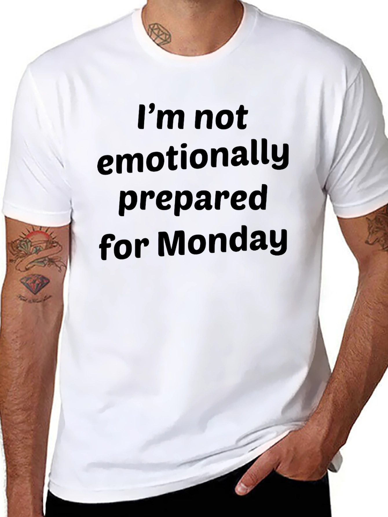 Emotionally Unprepared Monday Graphic Tee