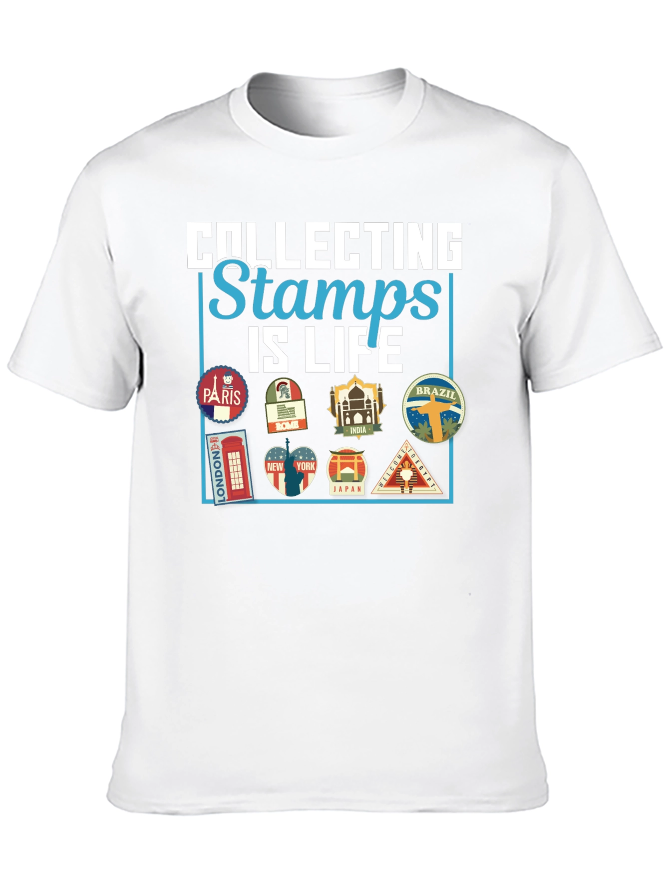 Stamp Collecting Hobby T-Shirt