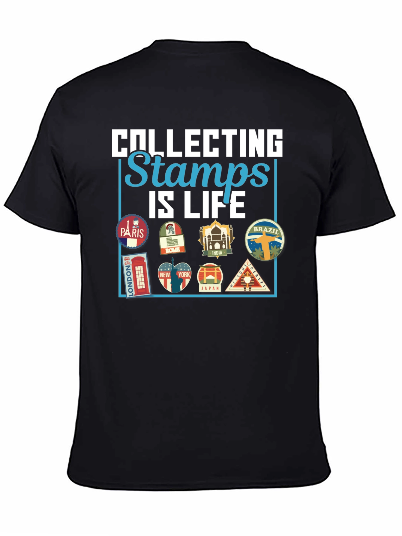 Stamp Collecting Hobby T-Shirt