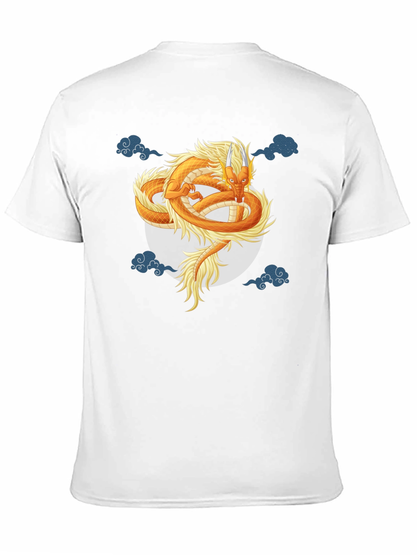 Dragon Graphic Tee - Artistic Asian Inspired Design