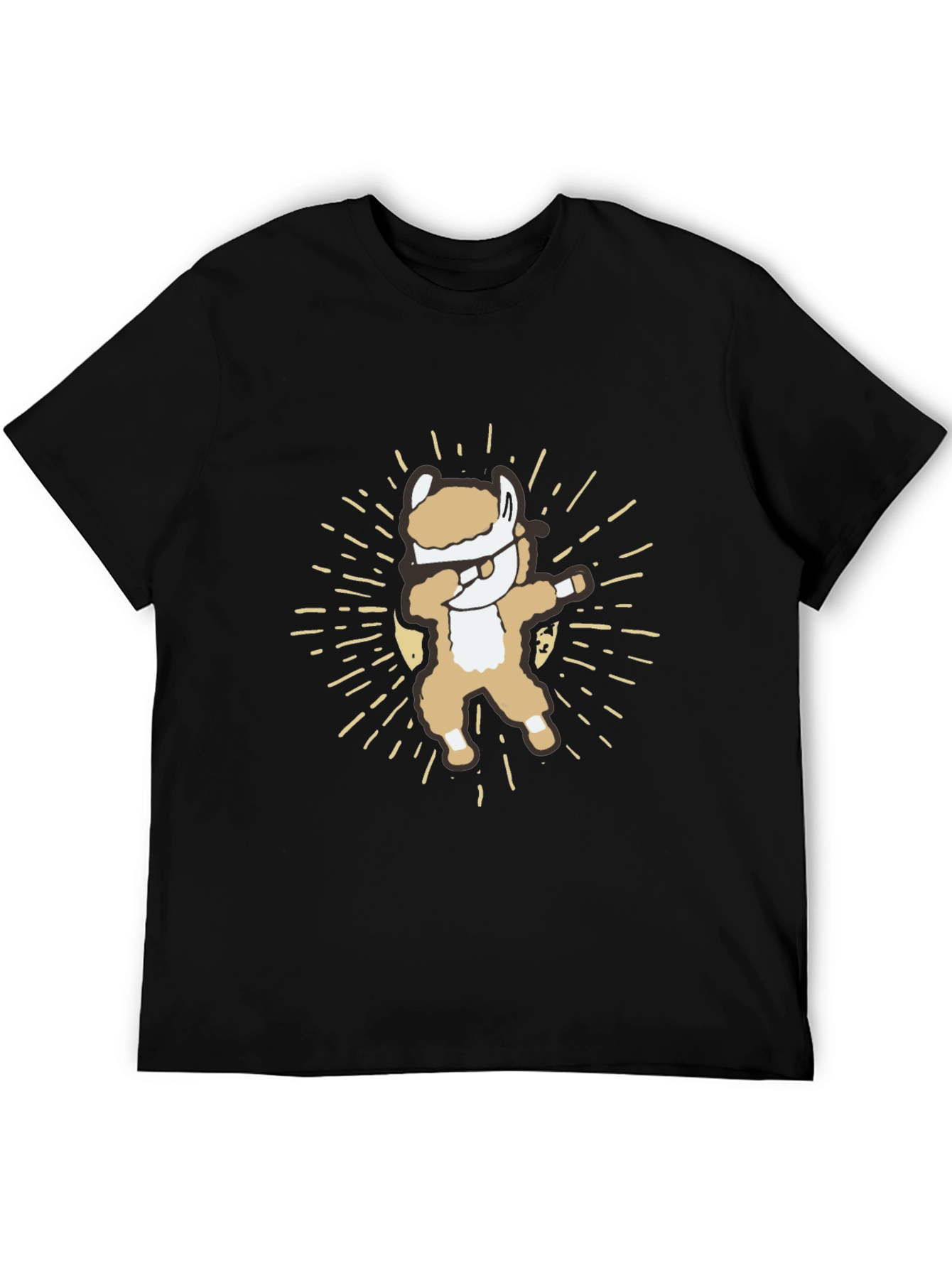 Dabbing Alpaca T-Shirt - Cute and Funny