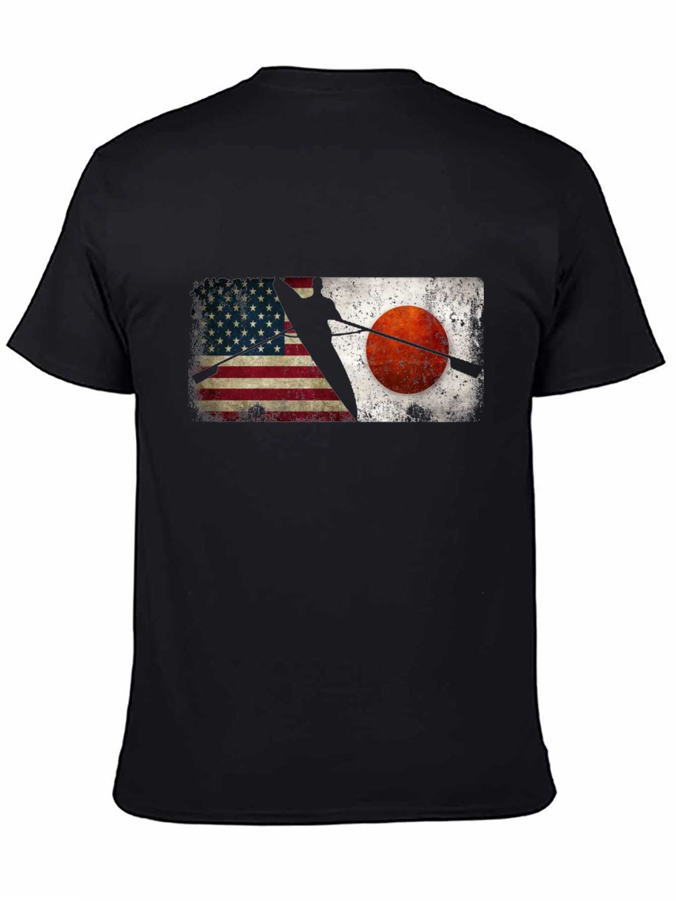 USA Japan Rowing Graphic Tee