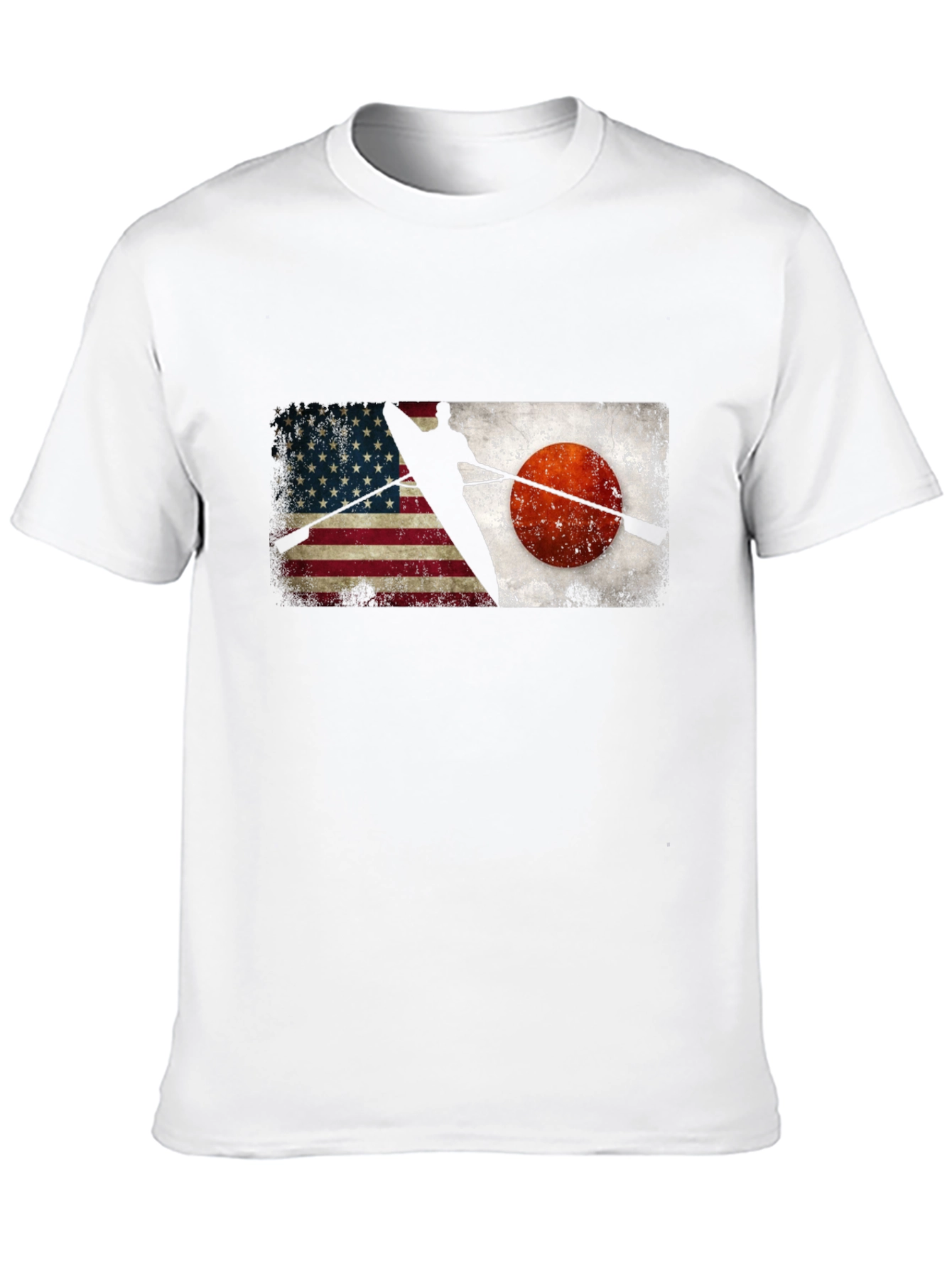 USA Japan Rowing Graphic Tee