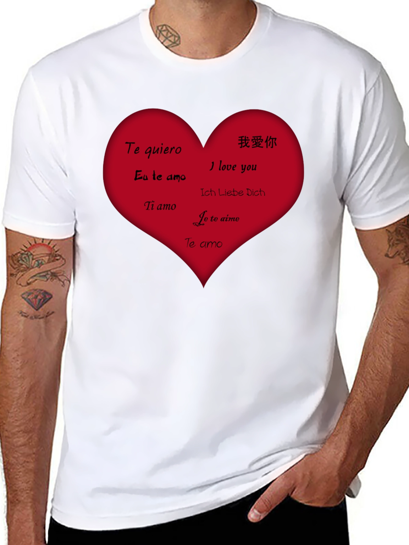 Love Around the World Graphic T-Shirt