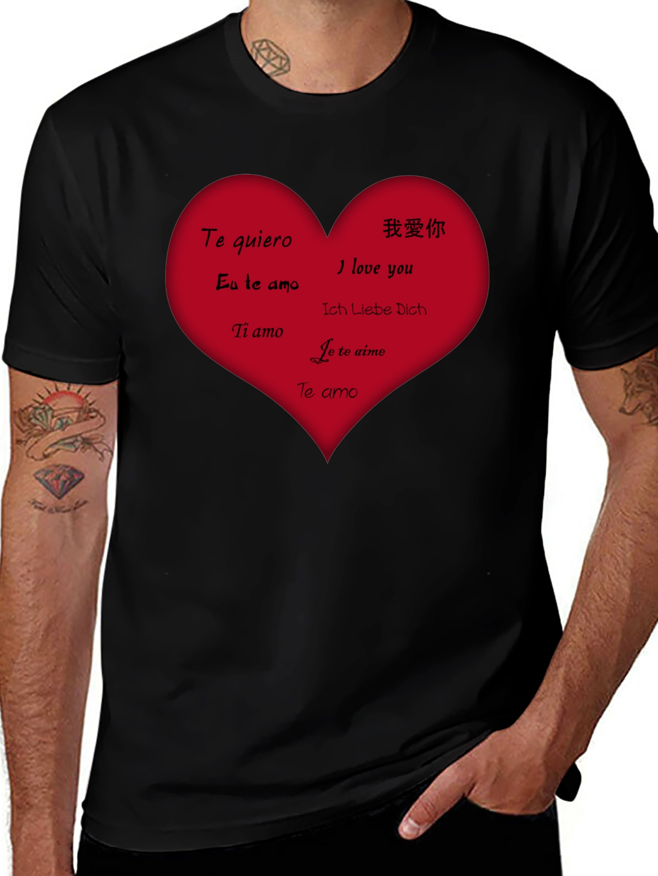 Love Around the World Graphic T-Shirt