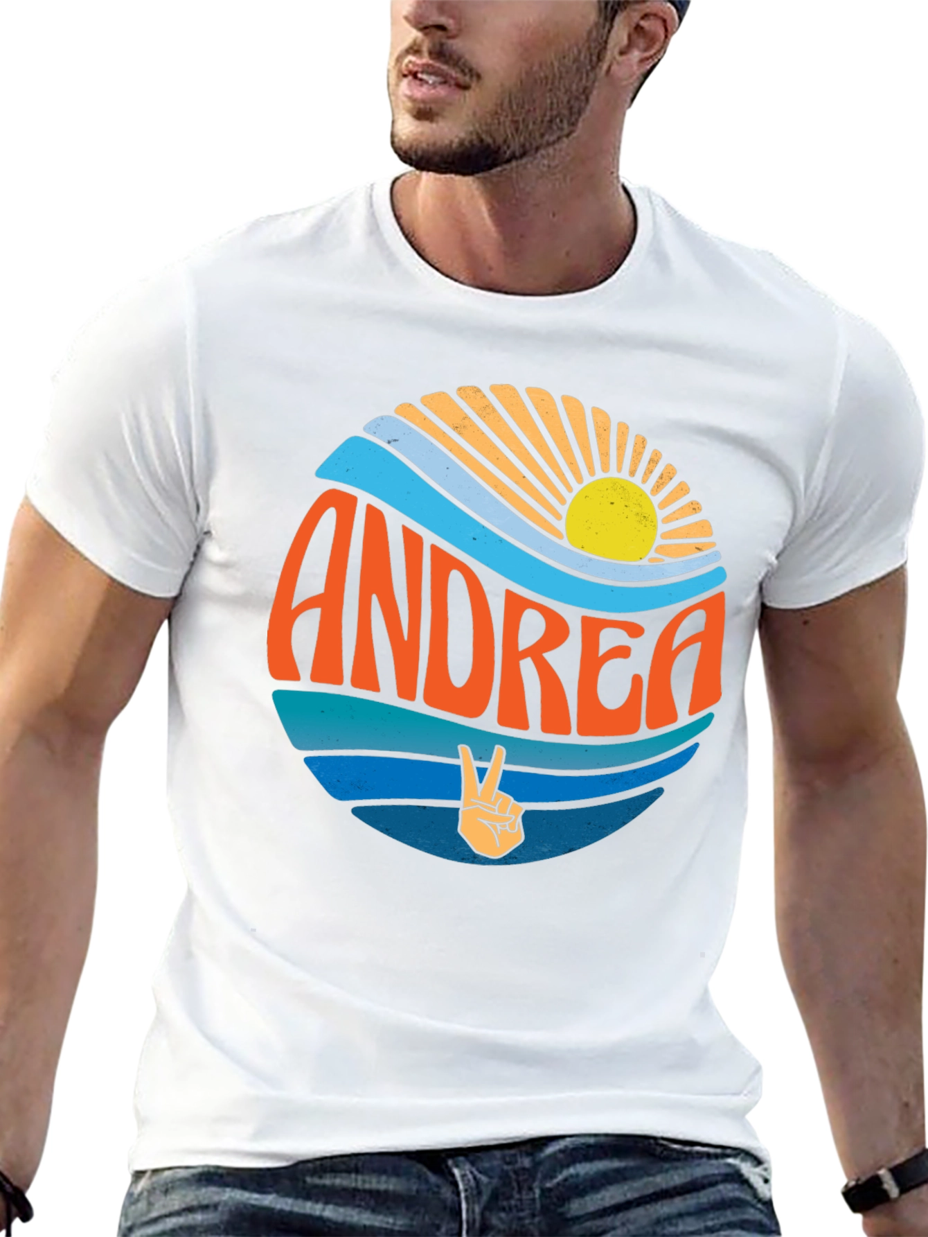 Andrea Retro Graphic T-Shirt