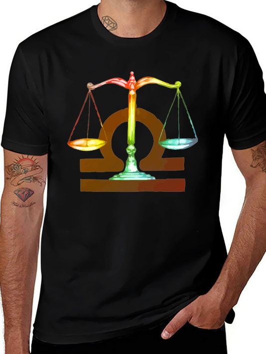 Libra Zodiac Graphic T-Shirt