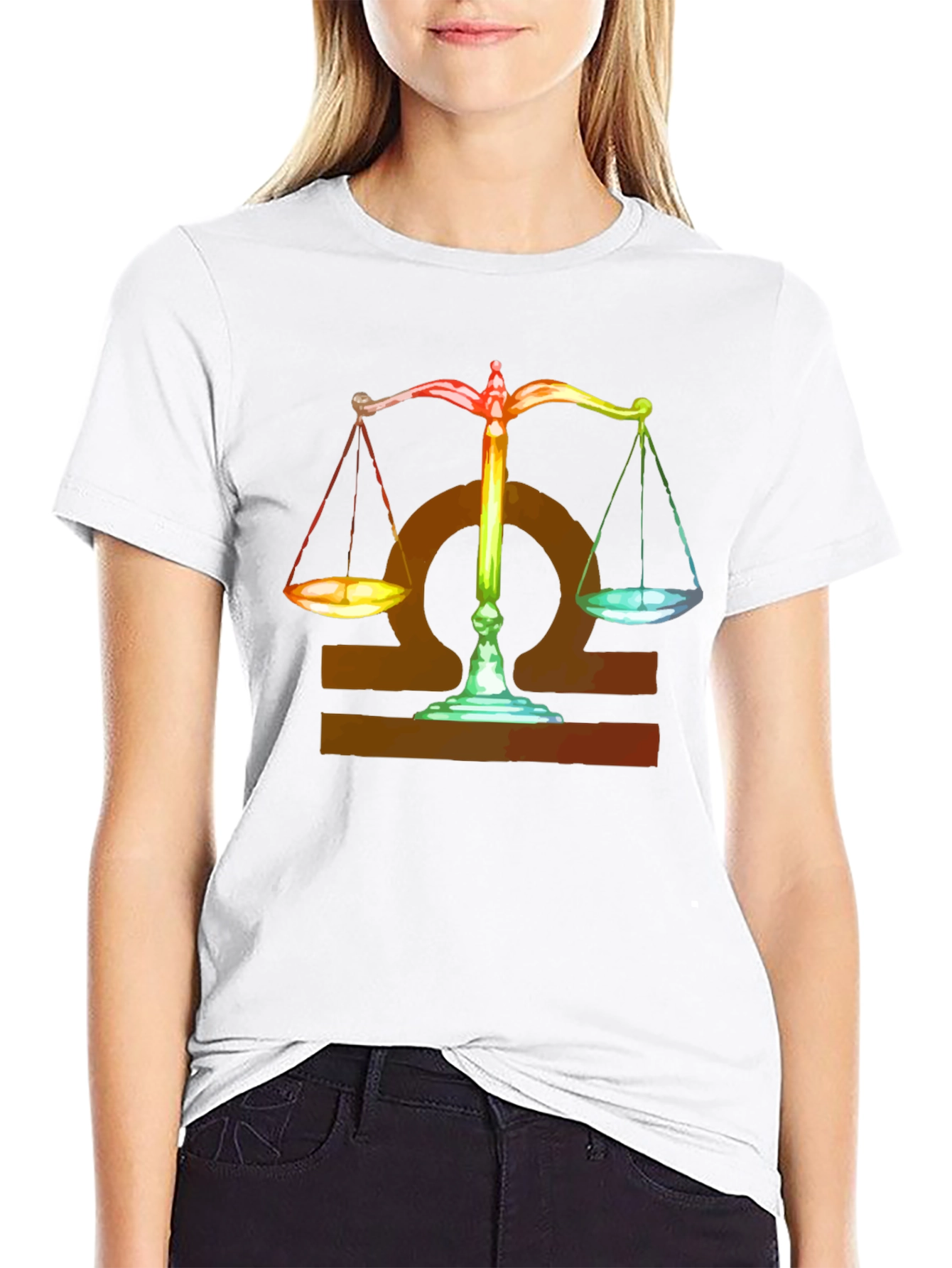 Libra Zodiac Graphic T-Shirt