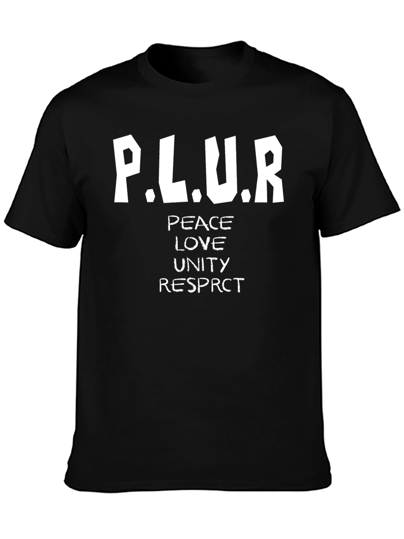 PLUR Peace Love Unity Respect Graphic Tee