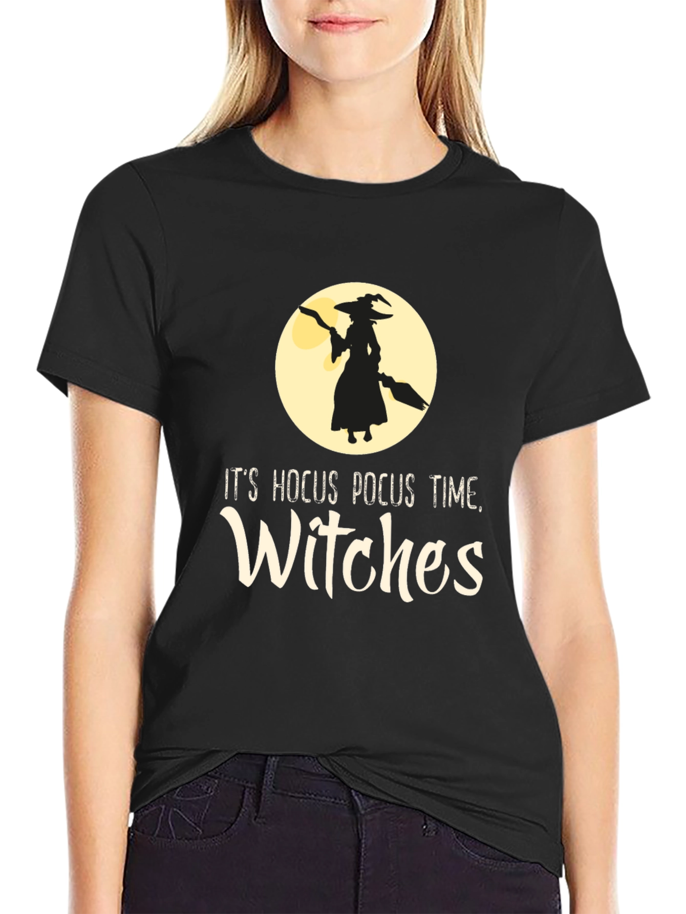Hocus Pocus Time Witches T-Shirt Halloween