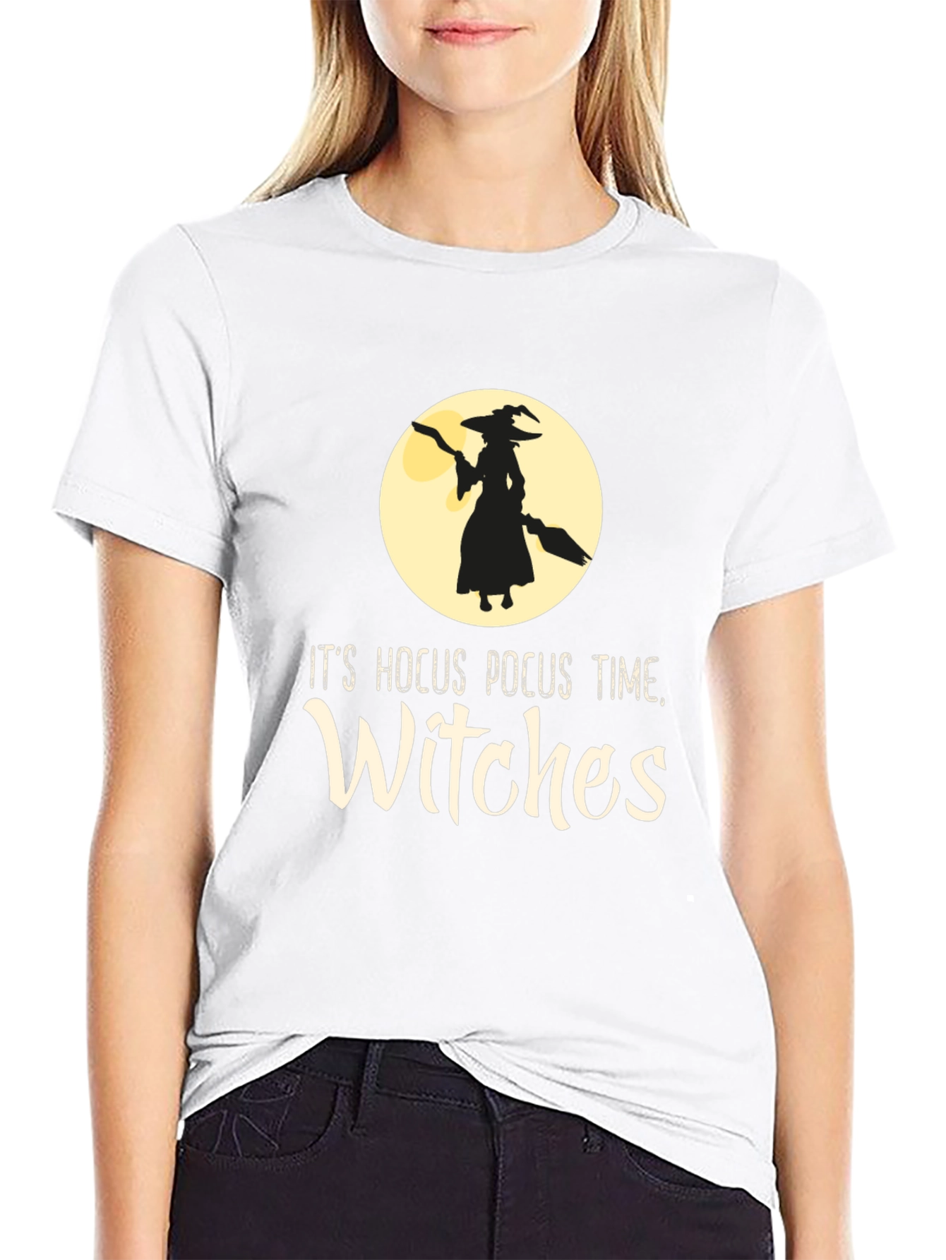 Hocus Pocus Time Witches T-Shirt Halloween
