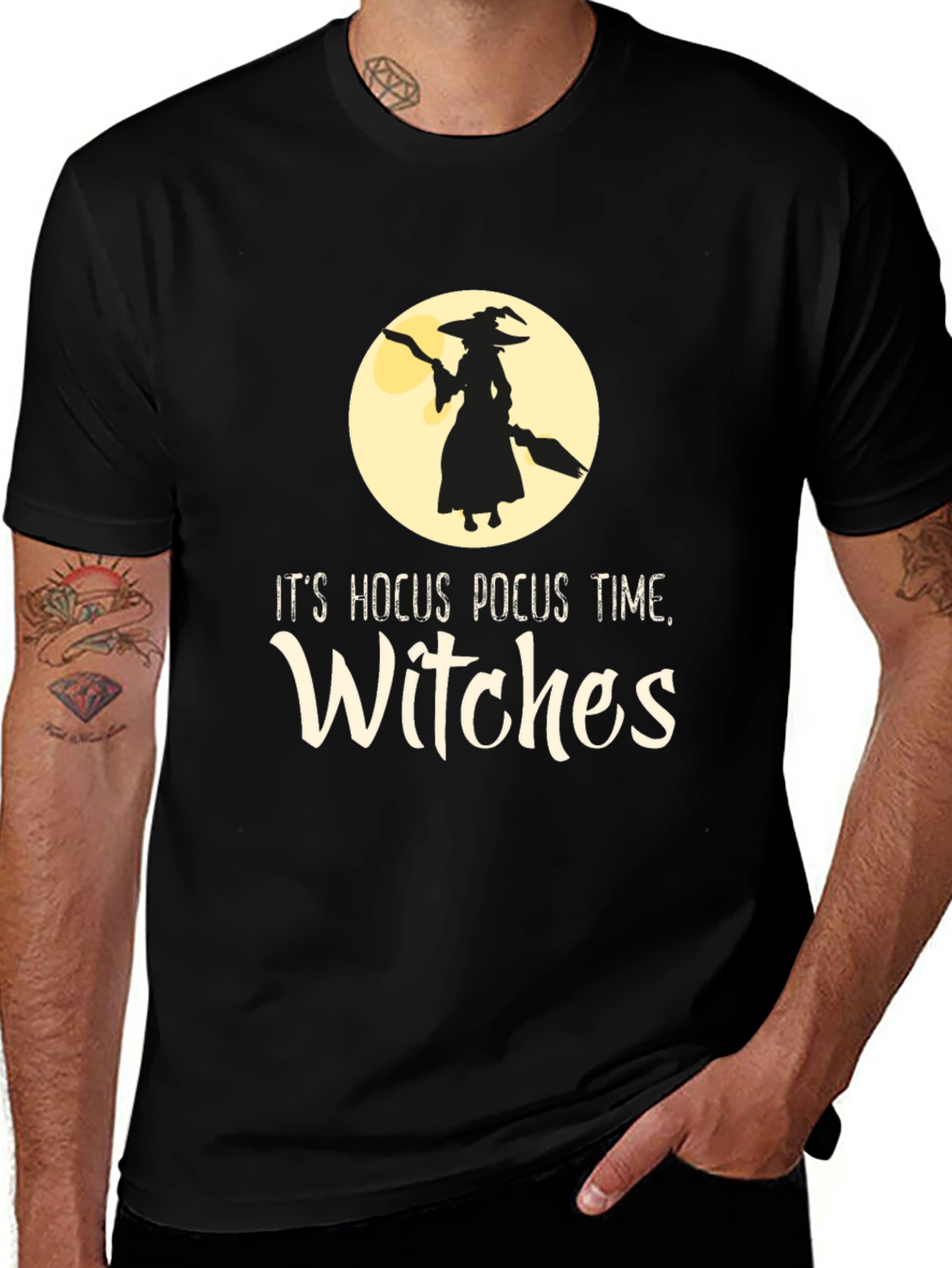 Hocus Pocus Time Witches T-Shirt Halloween