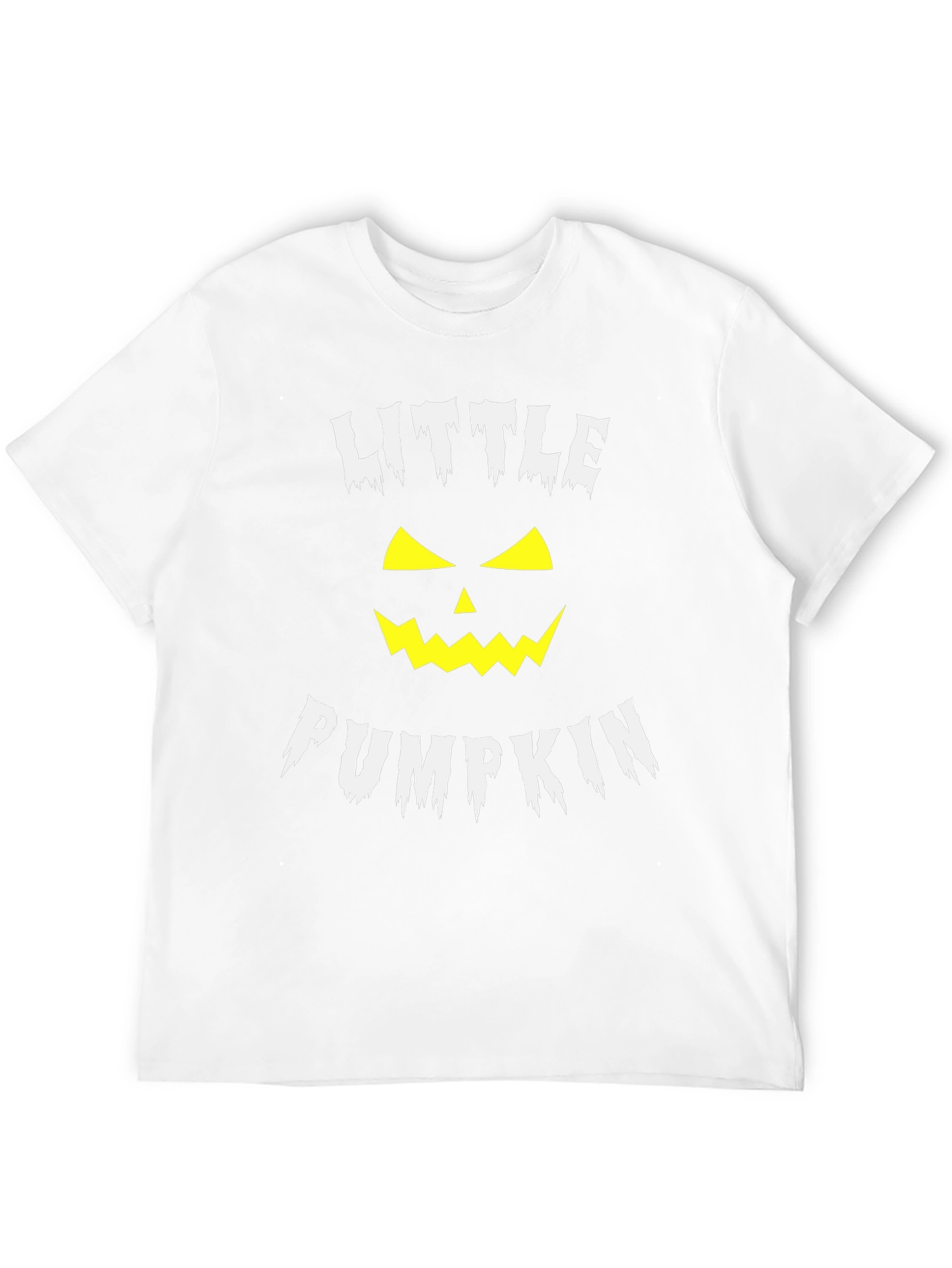 Little Pumpkin Halloween T-Shirt - Spooky Jack-o-Lantern Design