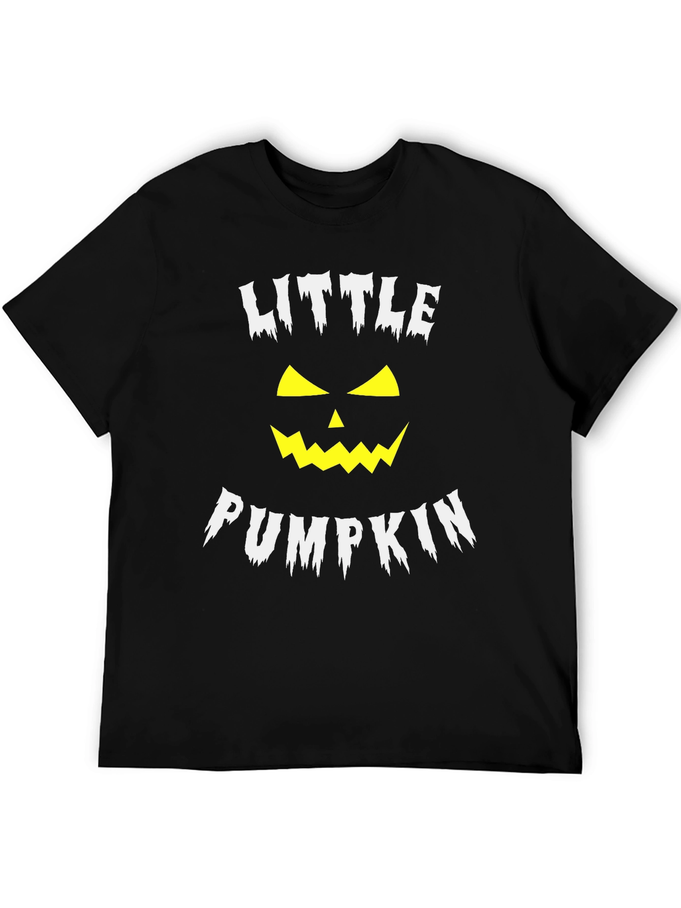 Little Pumpkin Halloween T-Shirt - Spooky Jack-o-Lantern Design
