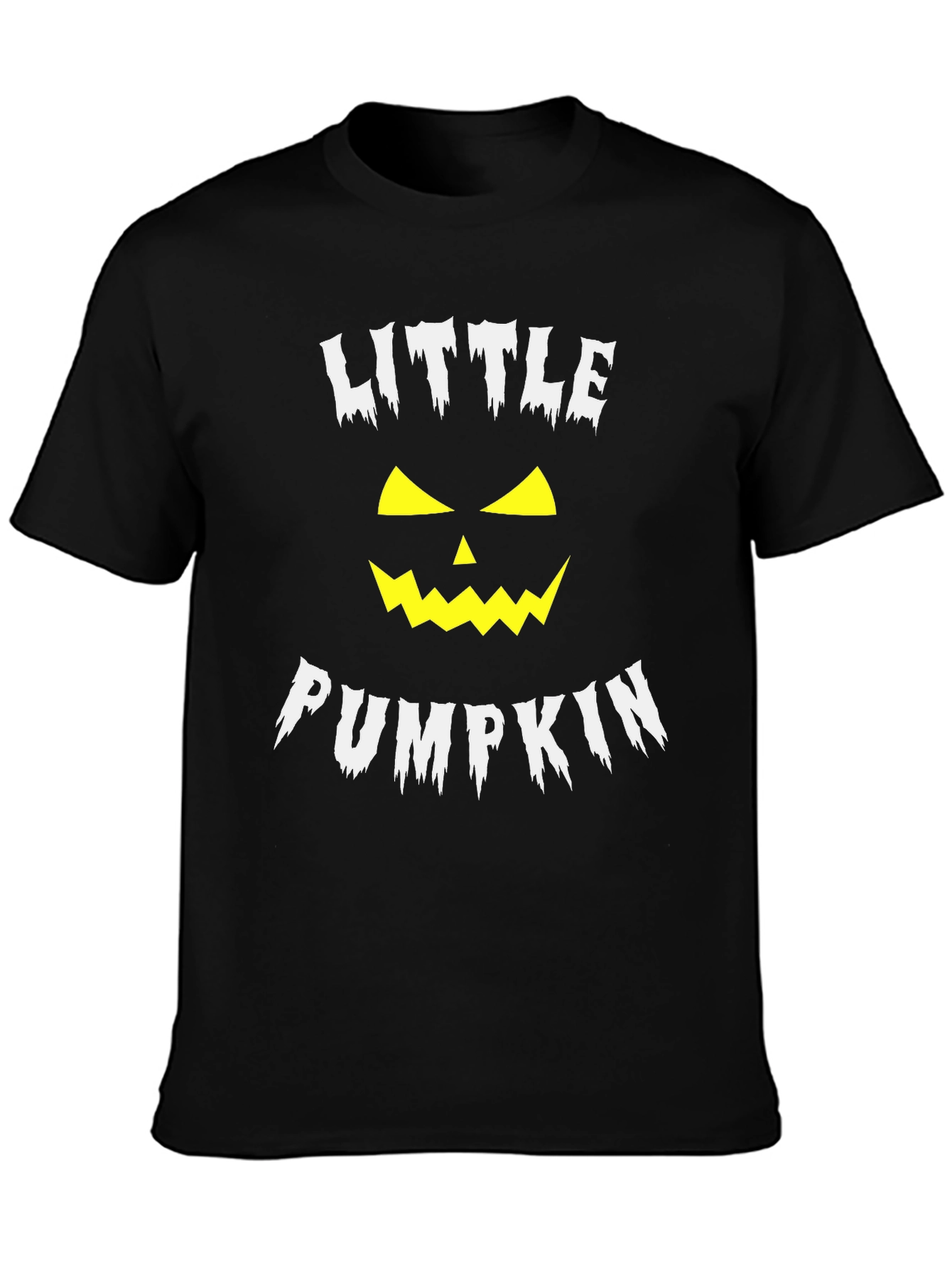 Little Pumpkin Halloween T-Shirt - Spooky Jack-o-Lantern Design