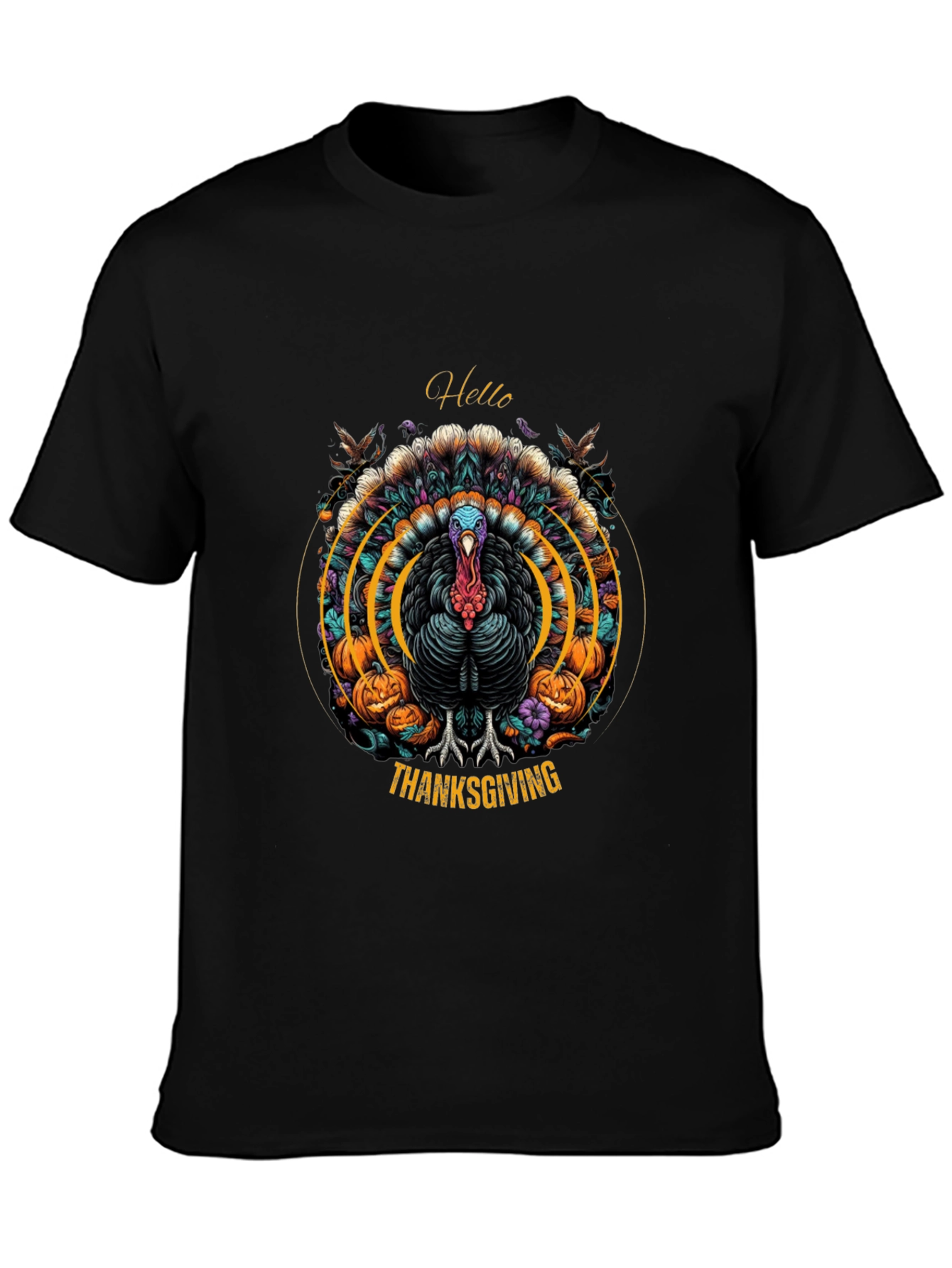 Thanksgiving Turkey Graphic Tee