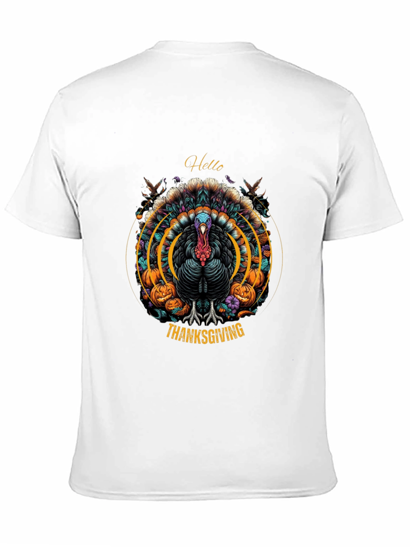Thanksgiving Turkey Graphic Tee