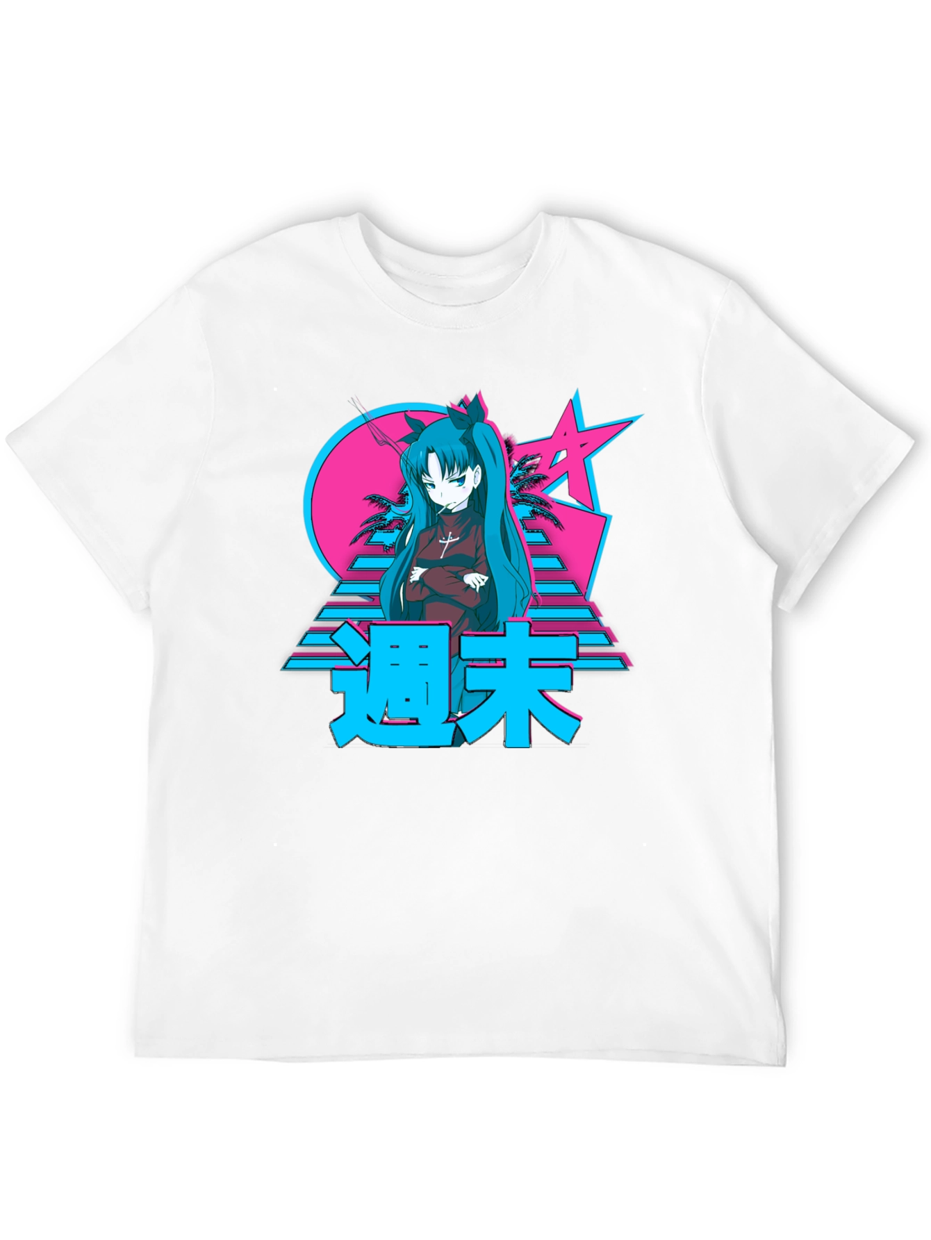 Retro Anime Graphic T-Shirt
