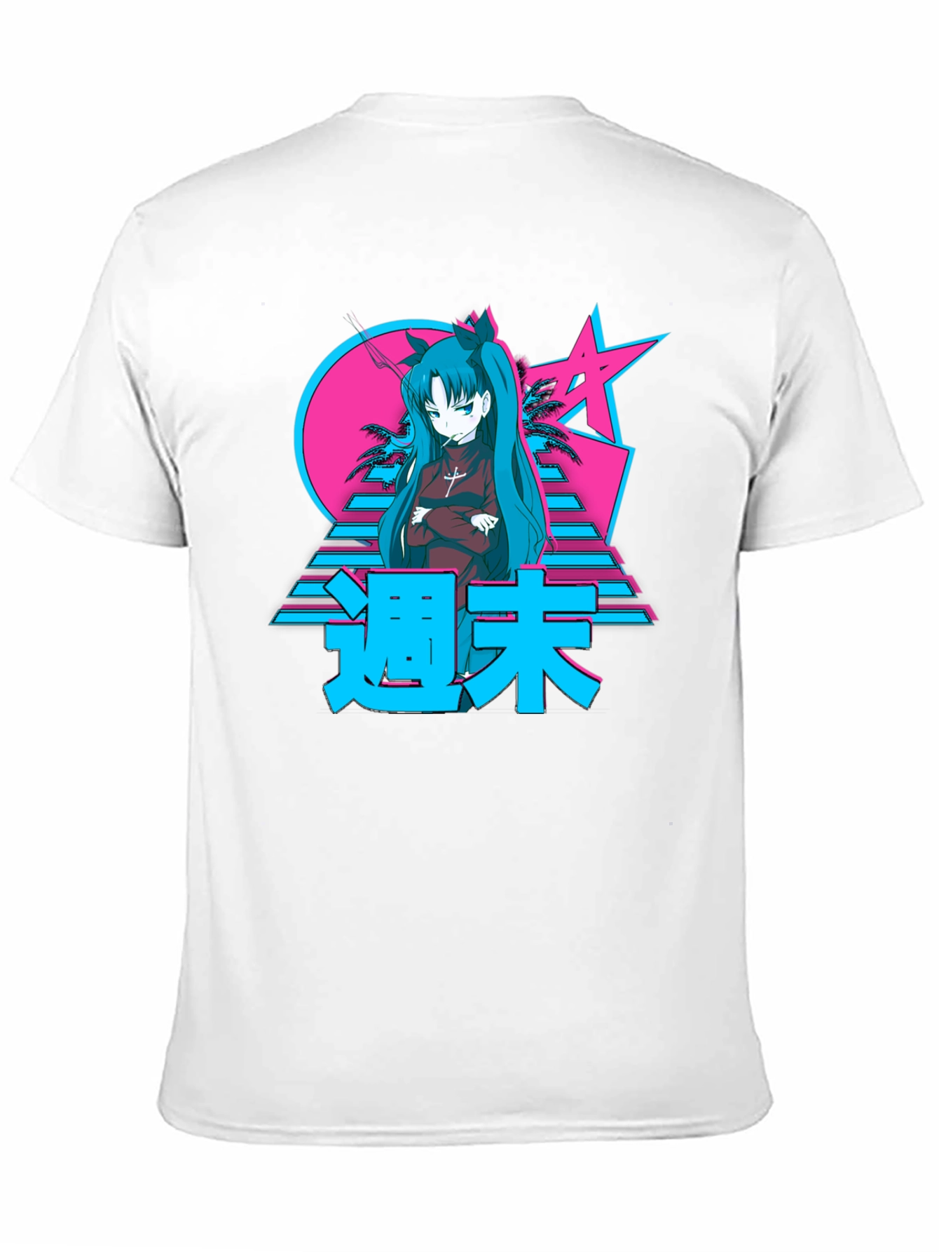 Retro Anime Graphic T-Shirt