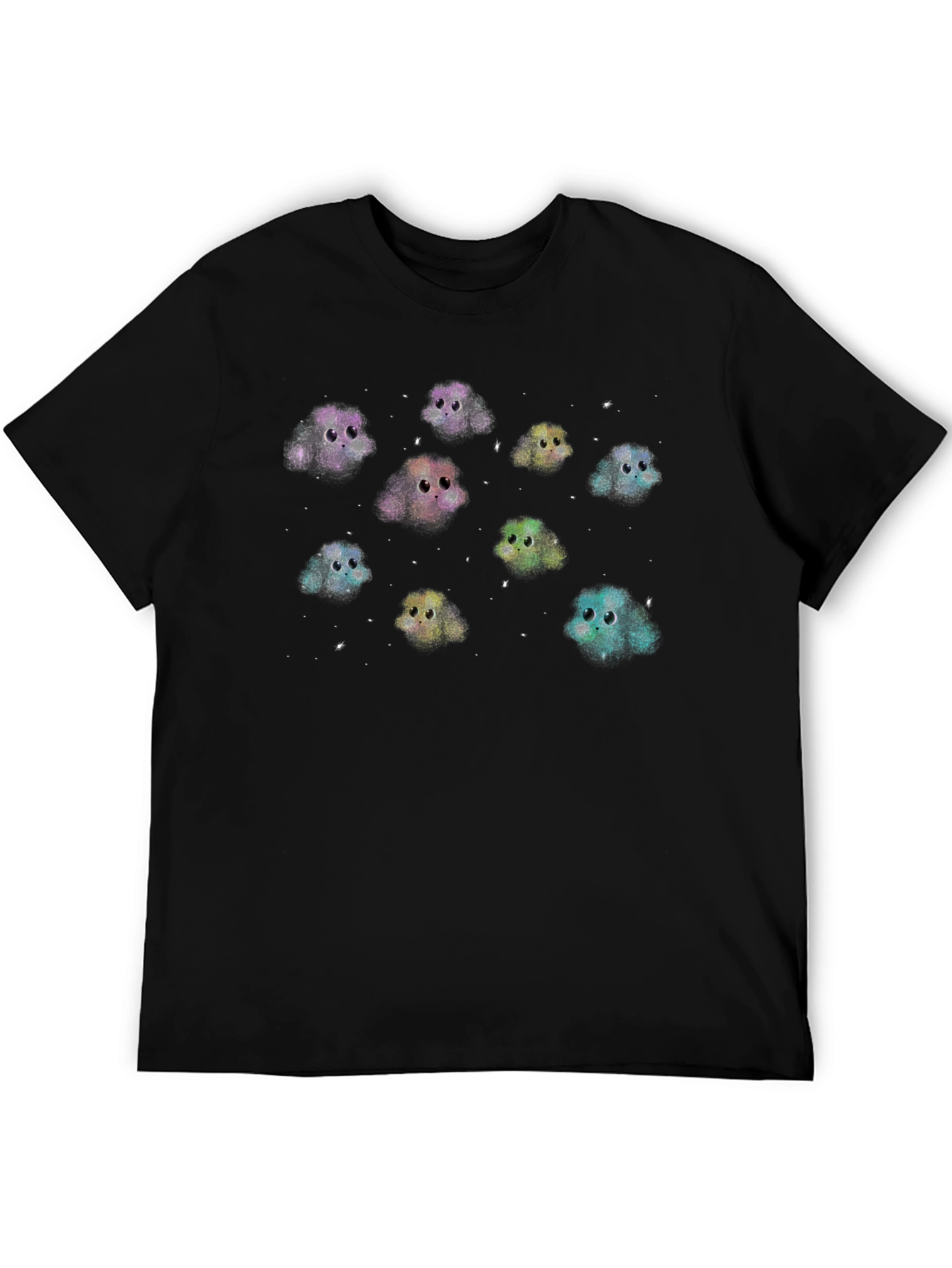 Galaxy Creature T-Shirt - Black Cotton Blend