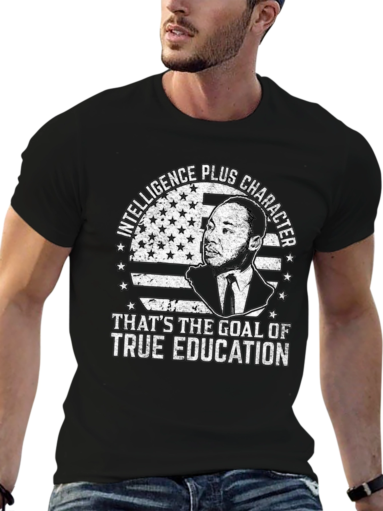 Intelligence Plus Character MLK T-Shirt