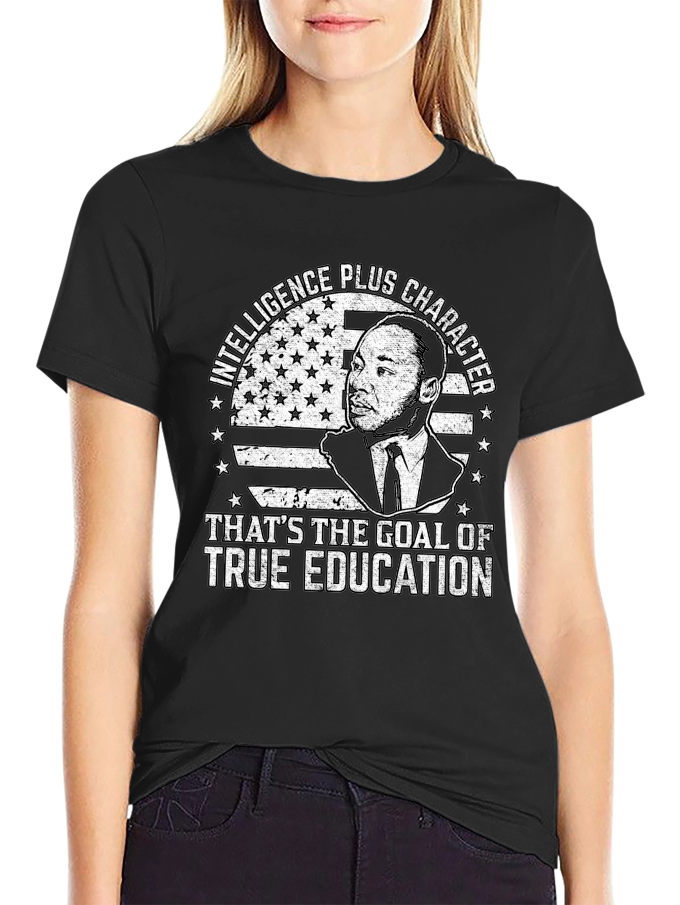 Intelligence Plus Character MLK T-Shirt
