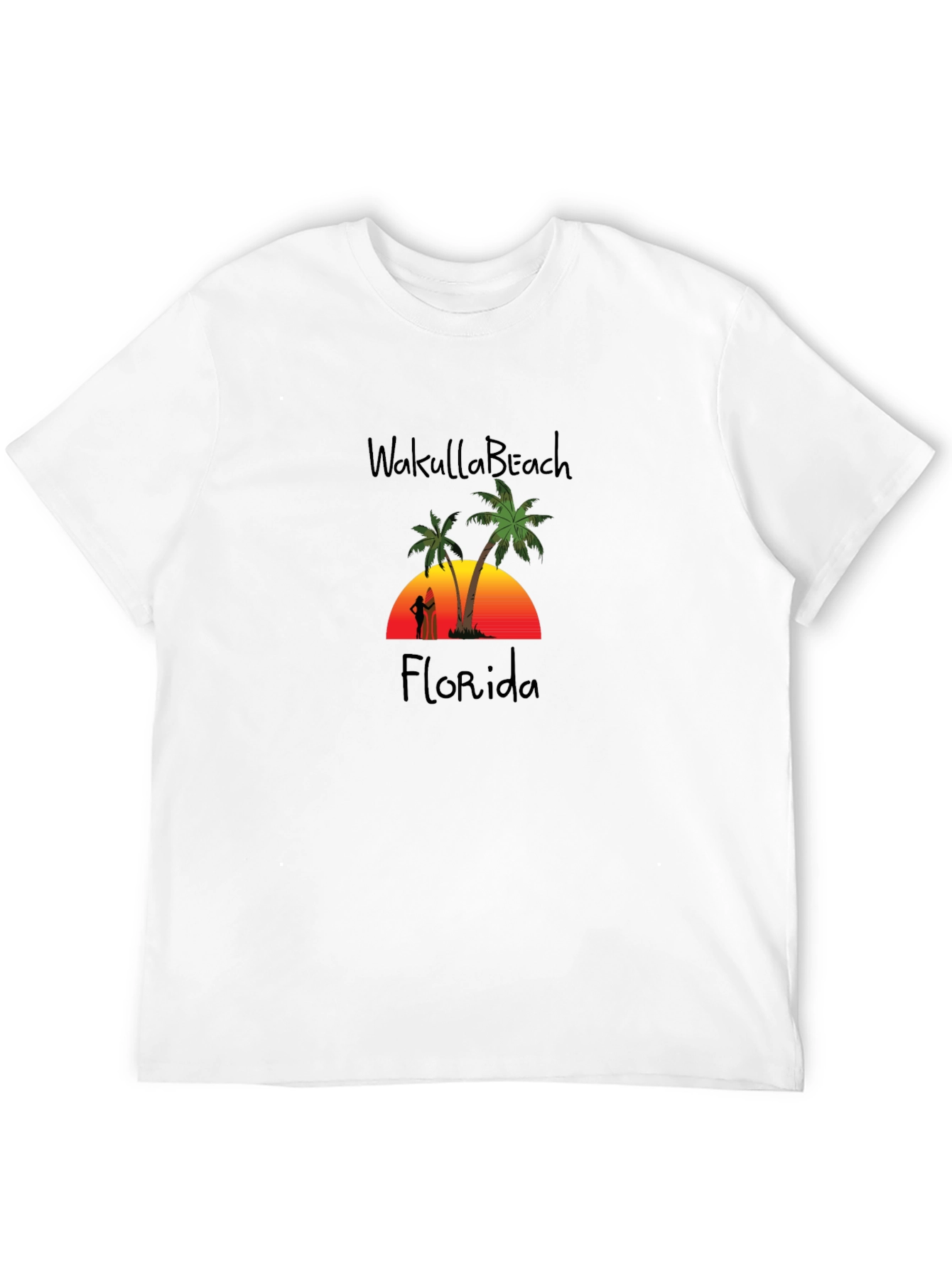 Wakulla Beach Florida Graphic T-Shirt