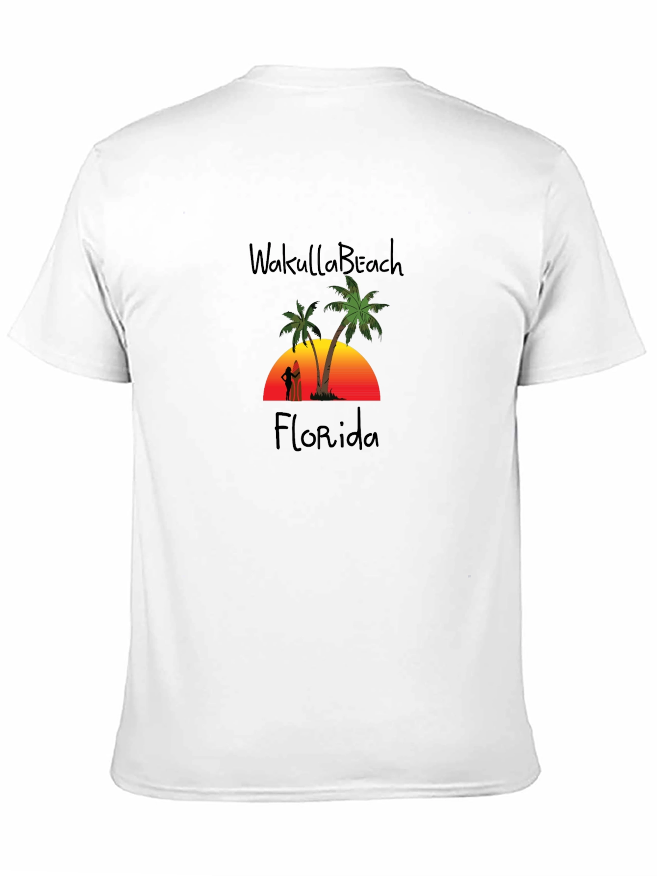 Wakulla Beach Florida Graphic T-Shirt