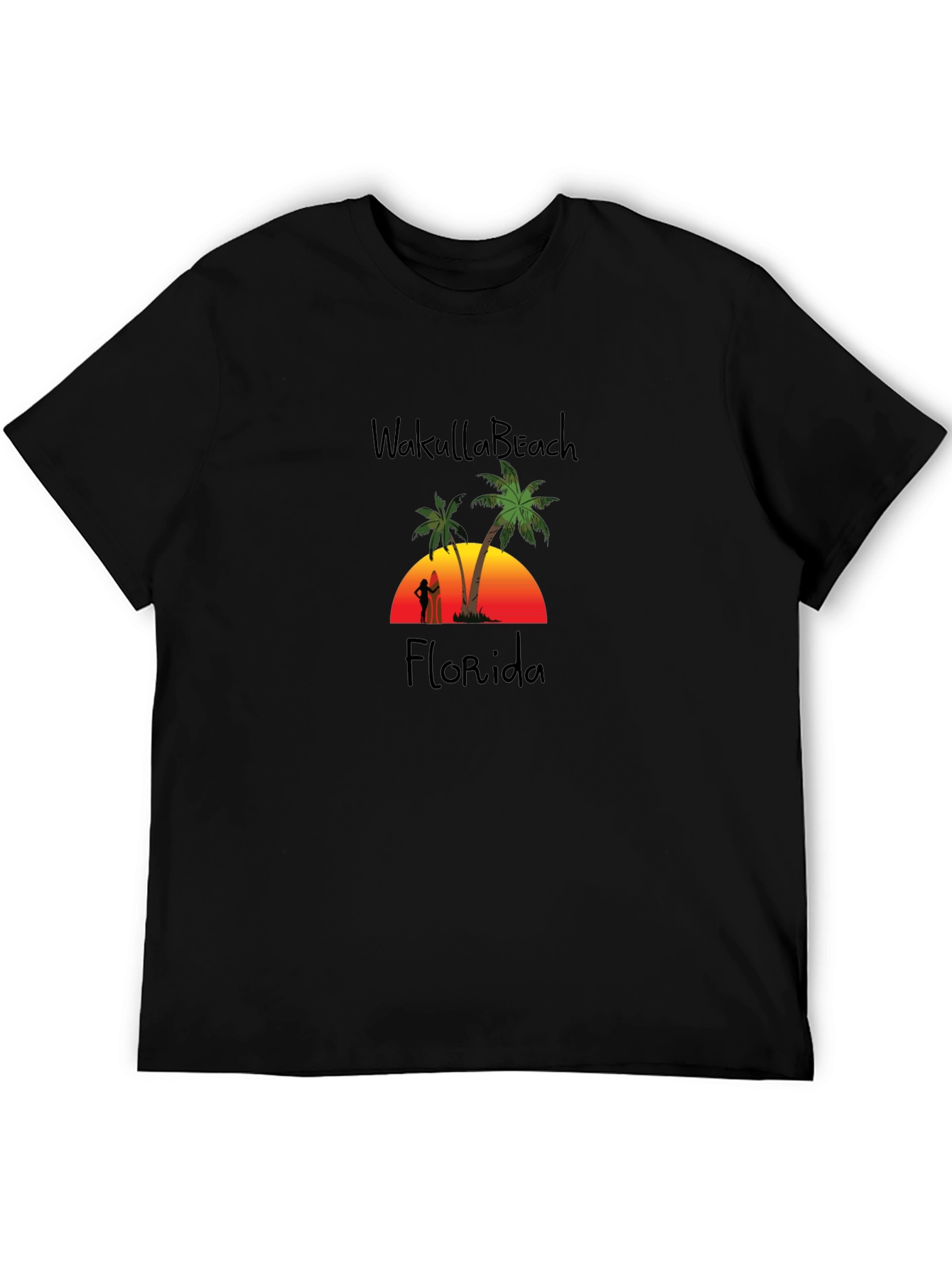 Wakulla Beach Florida Graphic T-Shirt