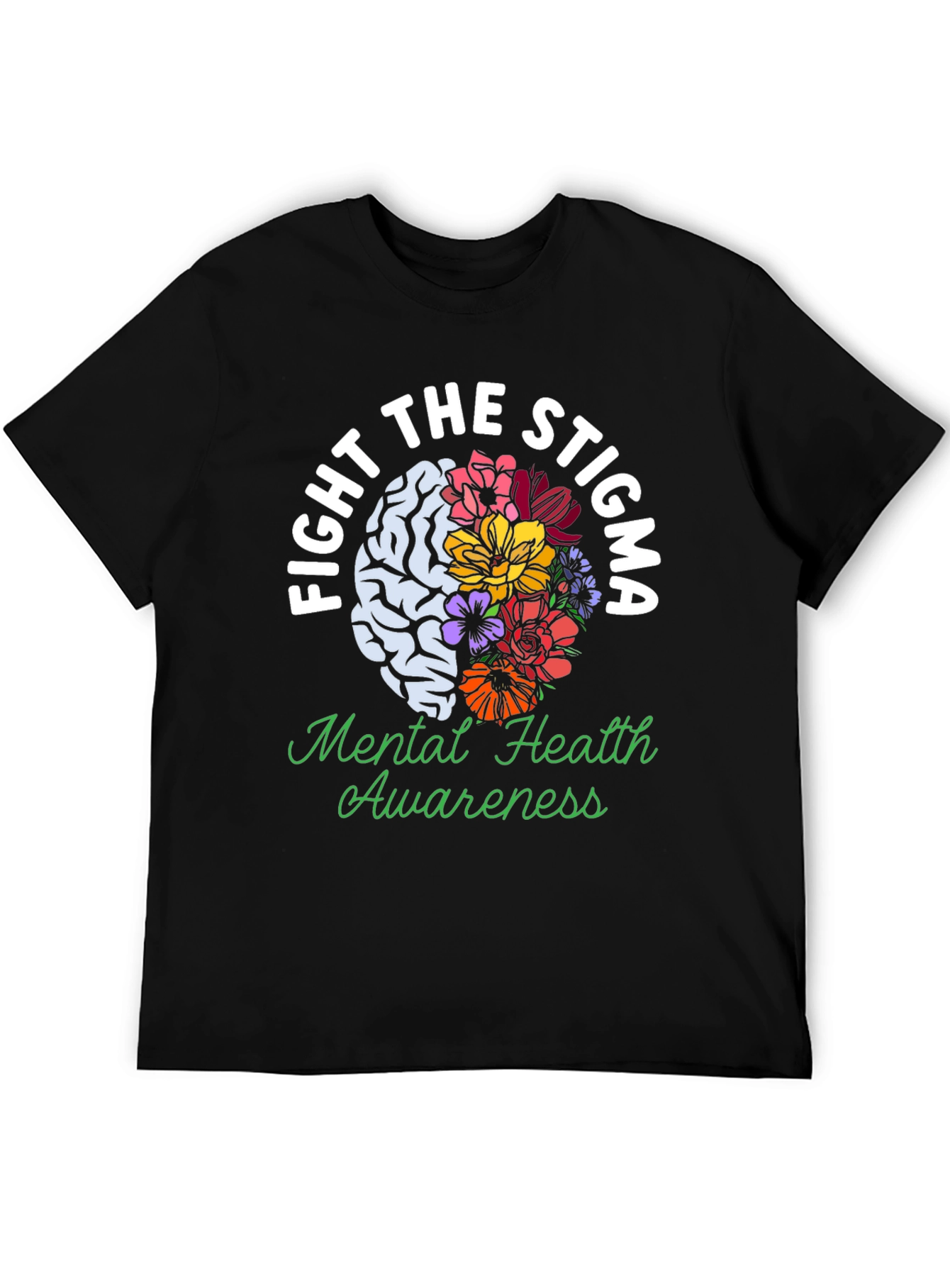 Fight The Stigma Mental Health Awareness T-Shirt