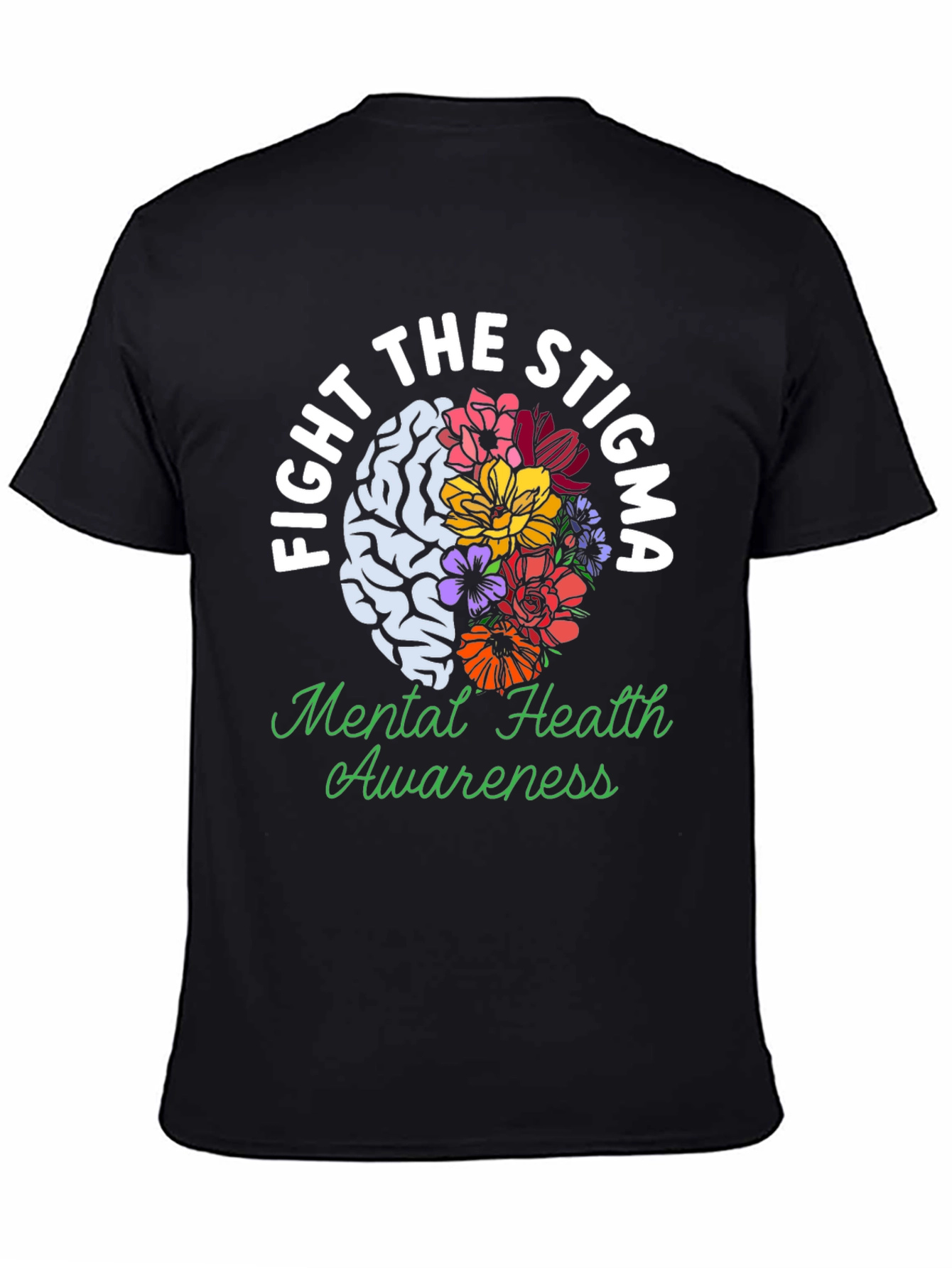 Fight The Stigma Mental Health Awareness T-Shirt