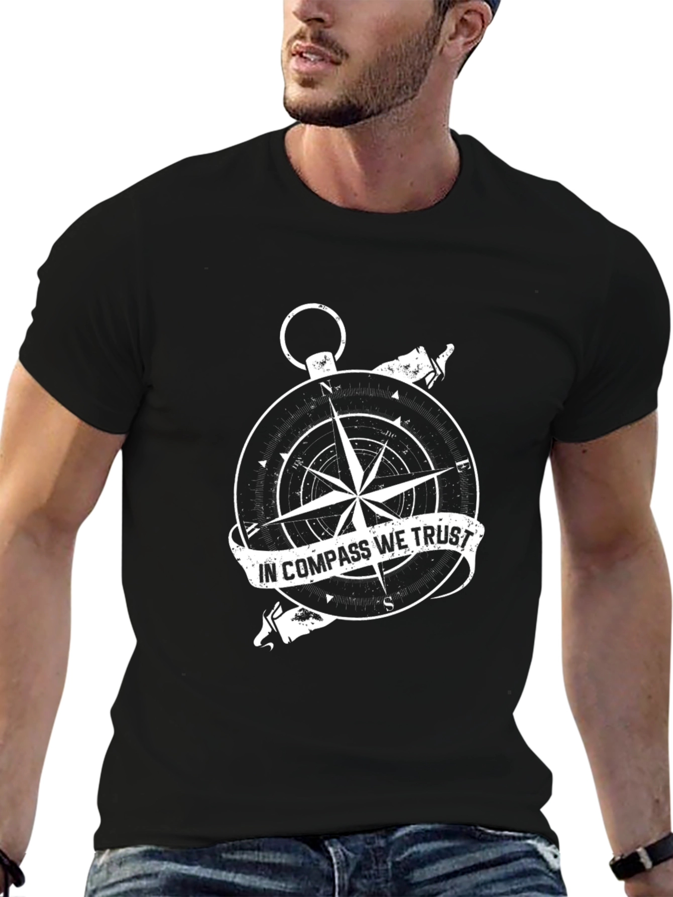 Compass We Trust Graphic Tee