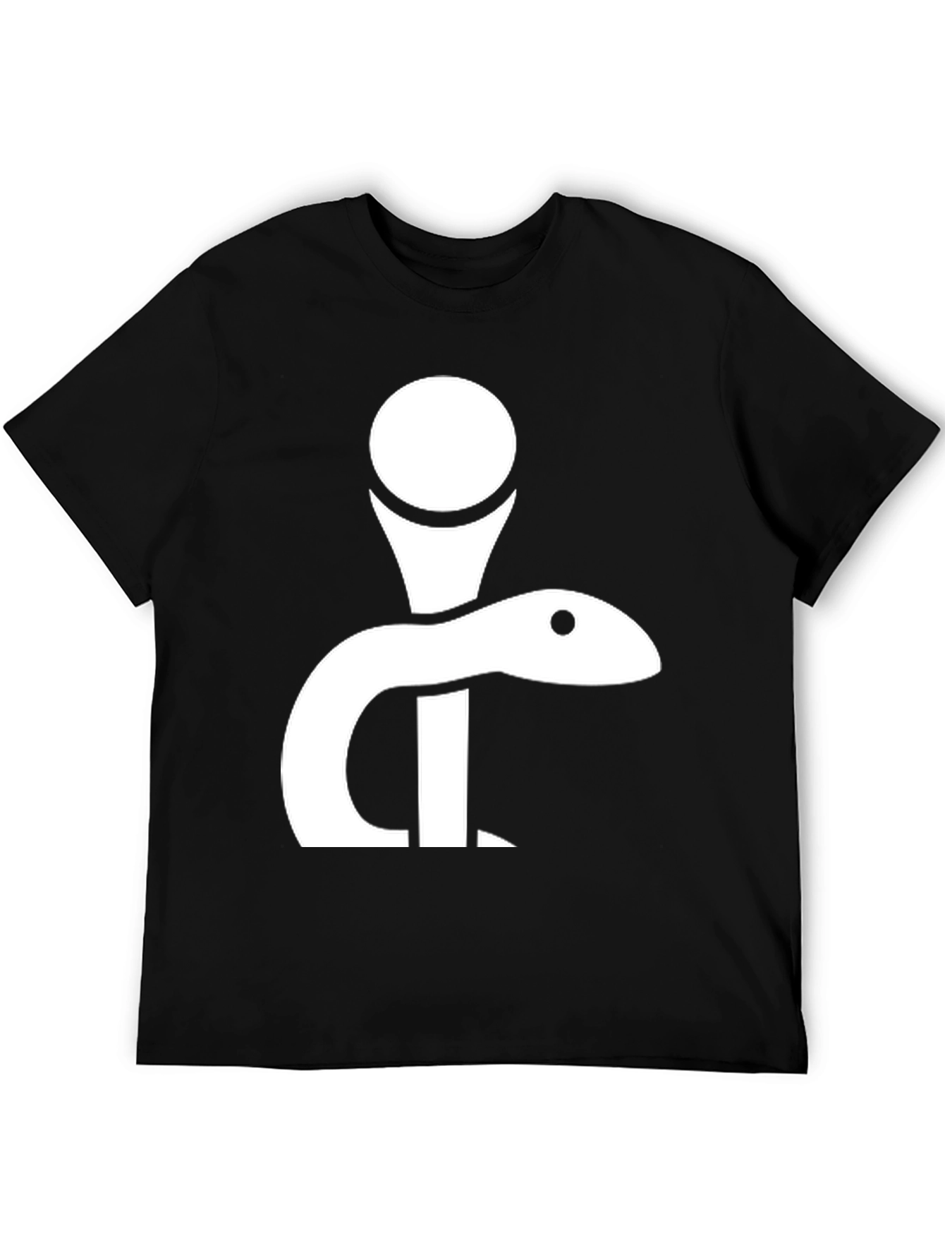 Snake and Golf Tee Graphic Tee