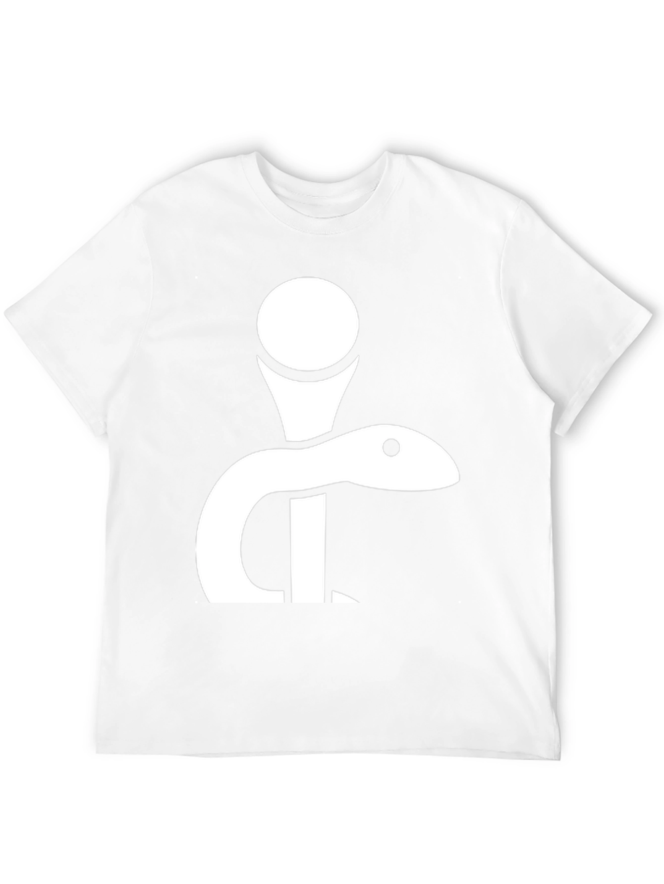 Snake and Golf Tee Graphic Tee