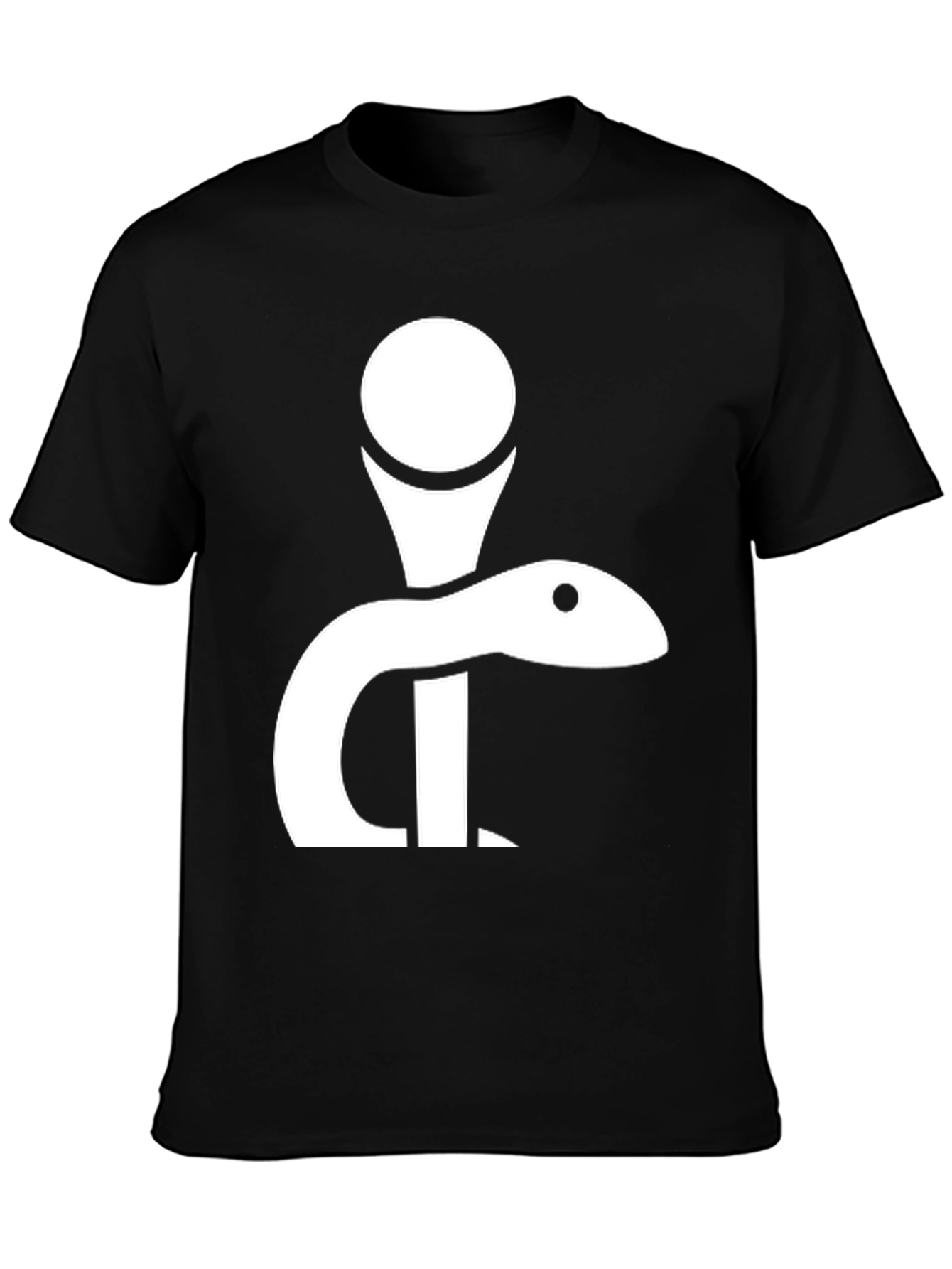 Snake and Golf Tee Graphic Tee