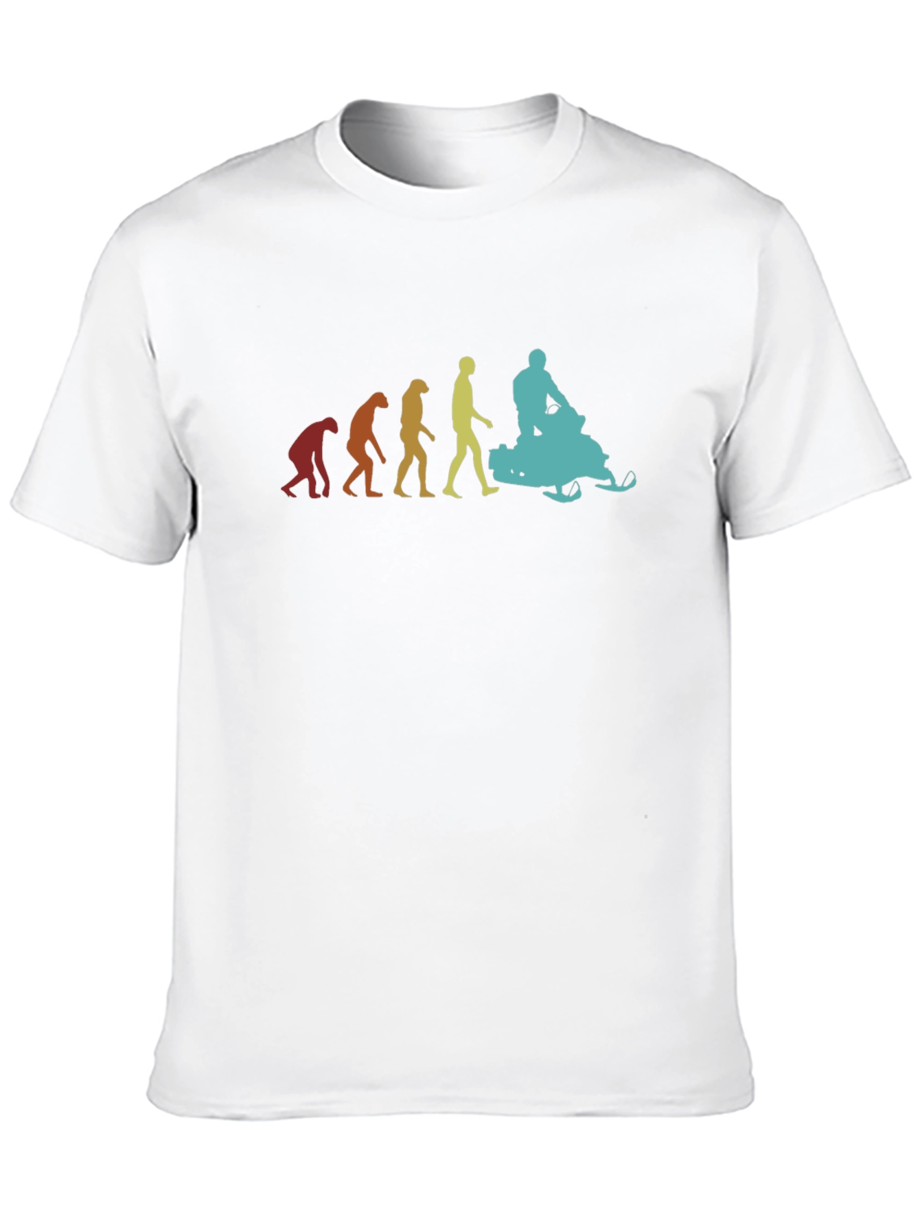 Evolution of Snowmobiling T-Shirt