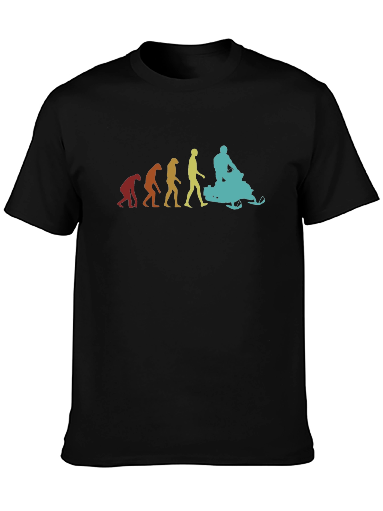 Evolution of Snowmobiling T-Shirt