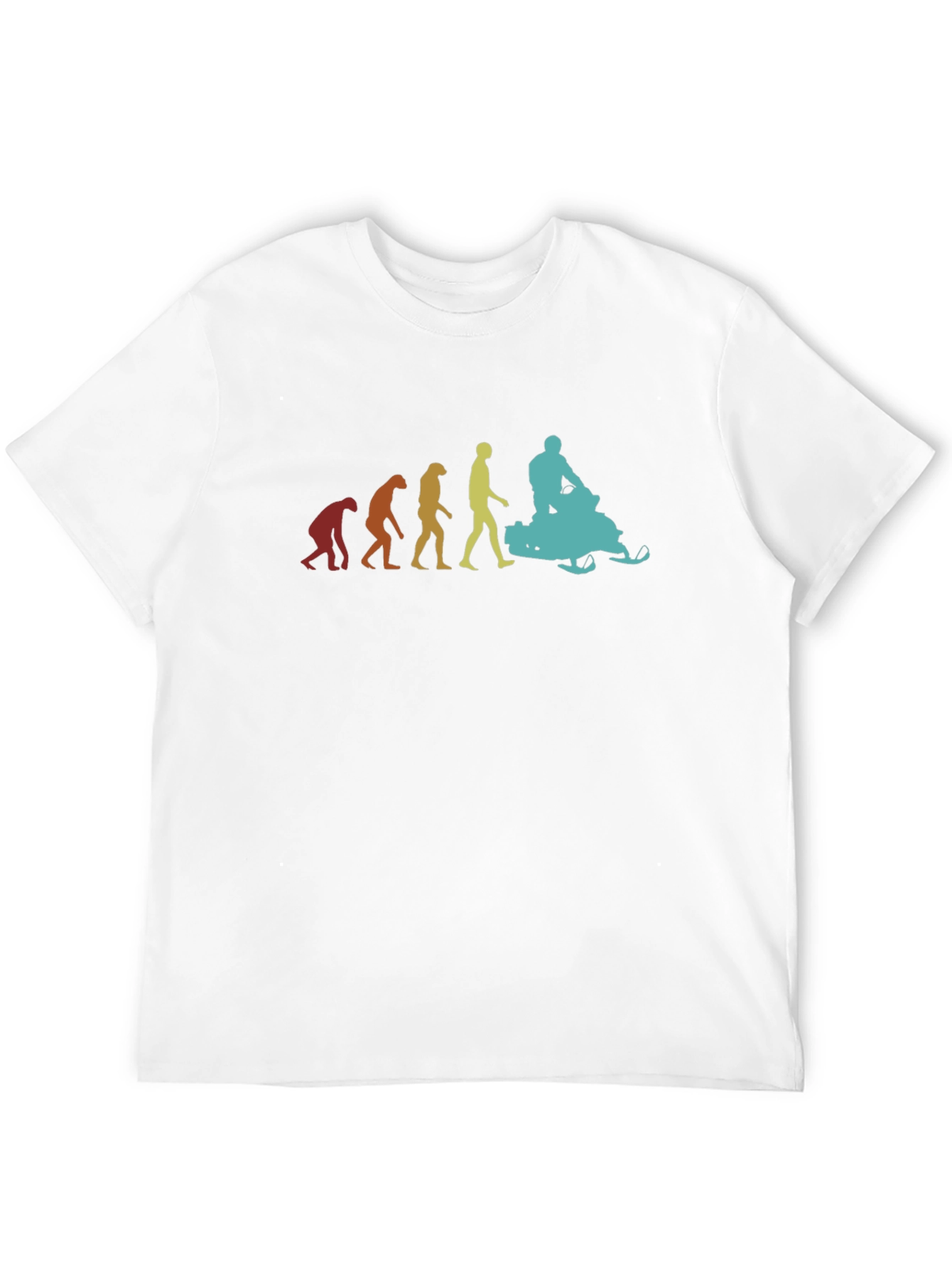 Evolution of Snowmobiling T-Shirt