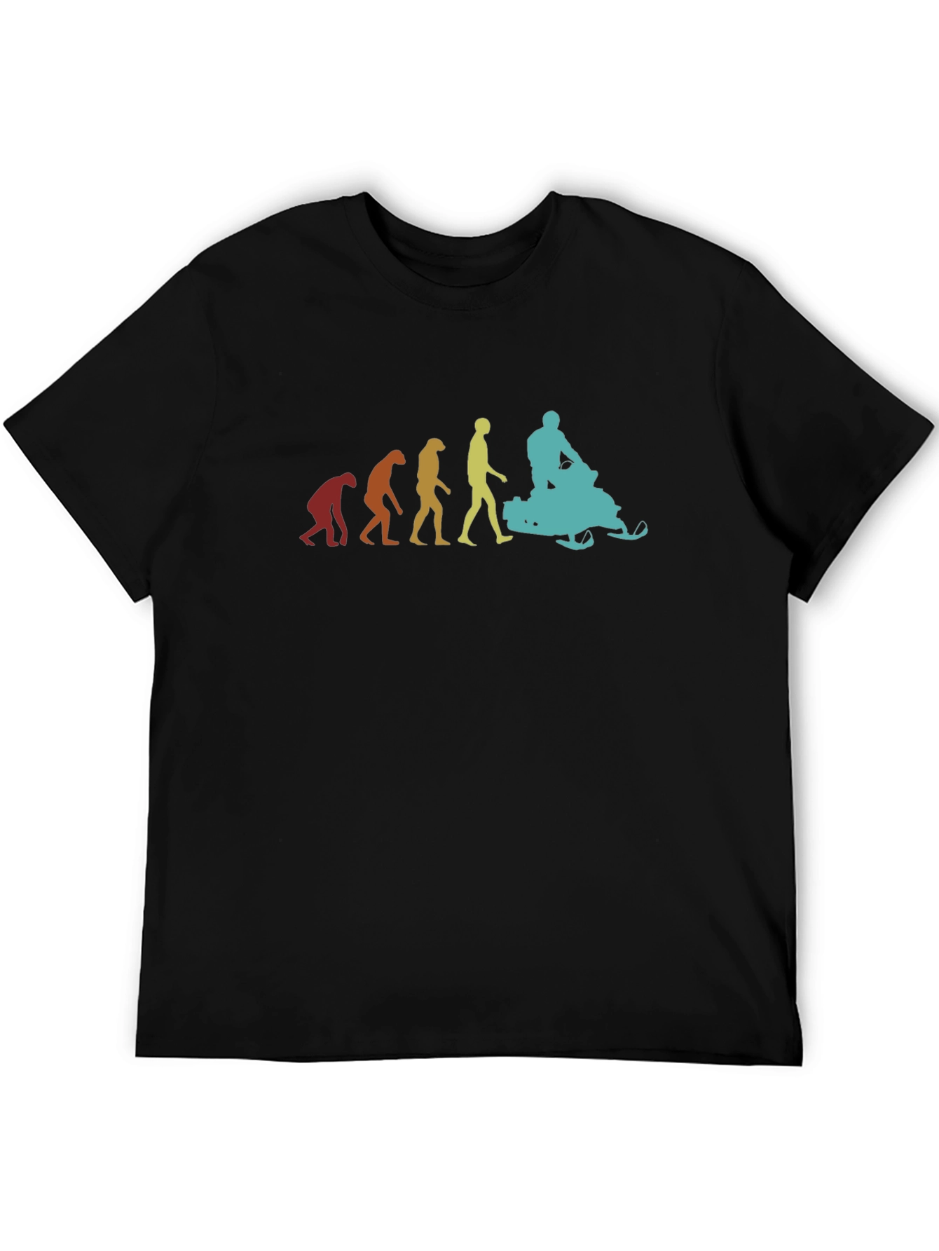Evolution of Snowmobiling T-Shirt