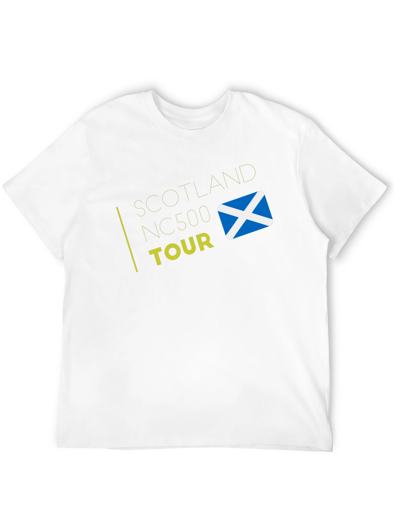 Scotland NC500 Tour Black T-Shirt