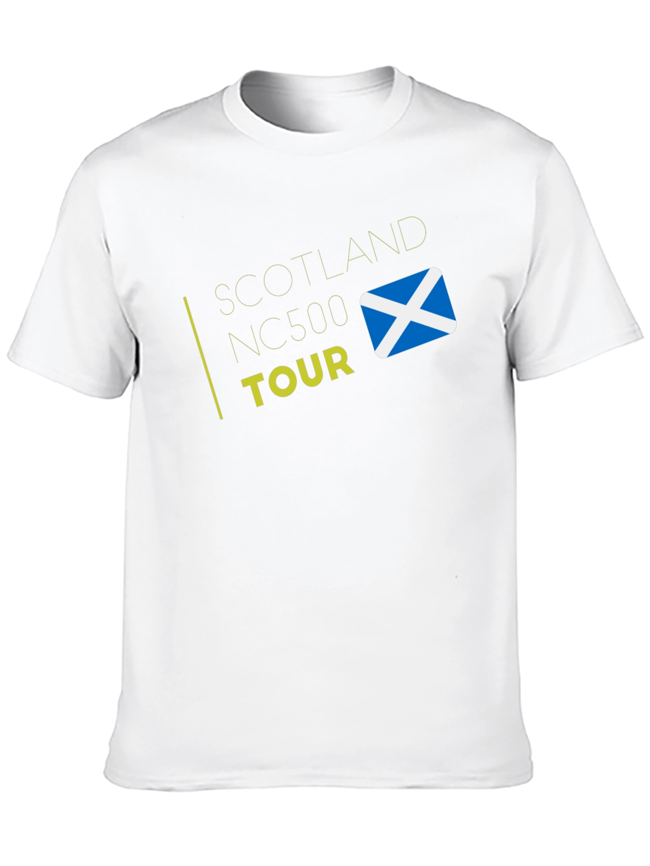 Scotland NC500 Tour Black T-Shirt