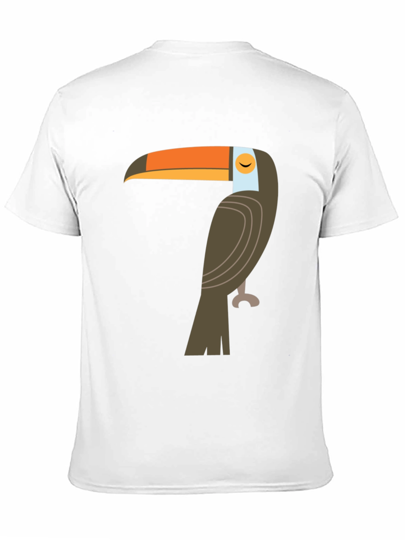 Toucan Graphic Tee - Black Casual Shirt