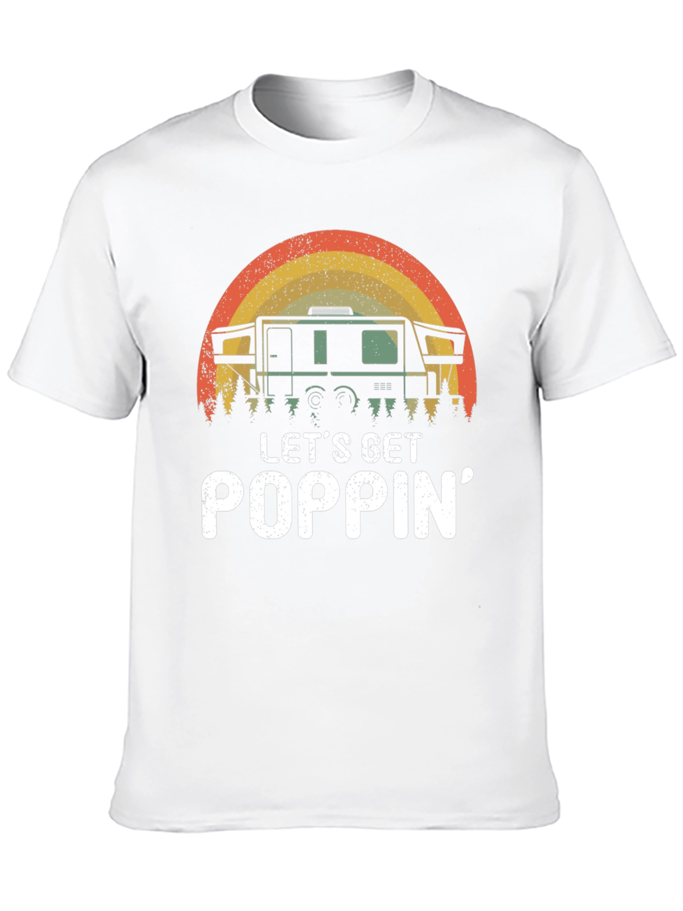Lets Get Poppin Camping T-Shirt
