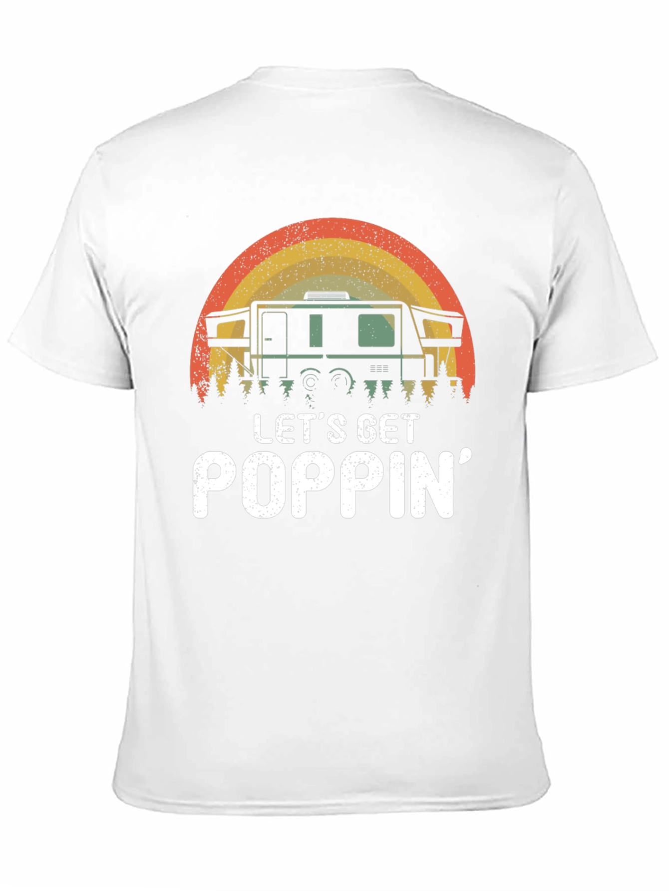 Lets Get Poppin Camping T-Shirt