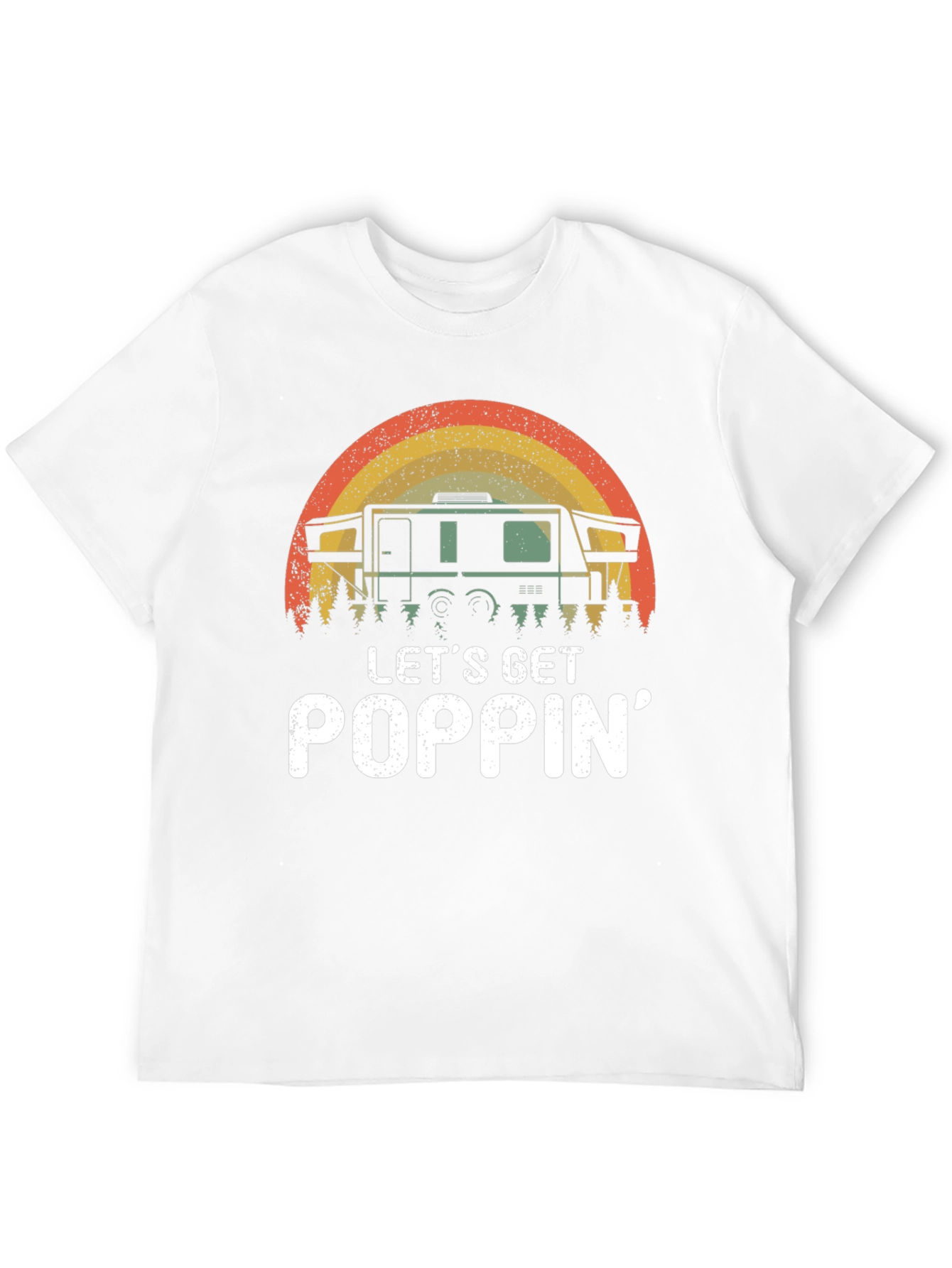 Lets Get Poppin Camping T-Shirt