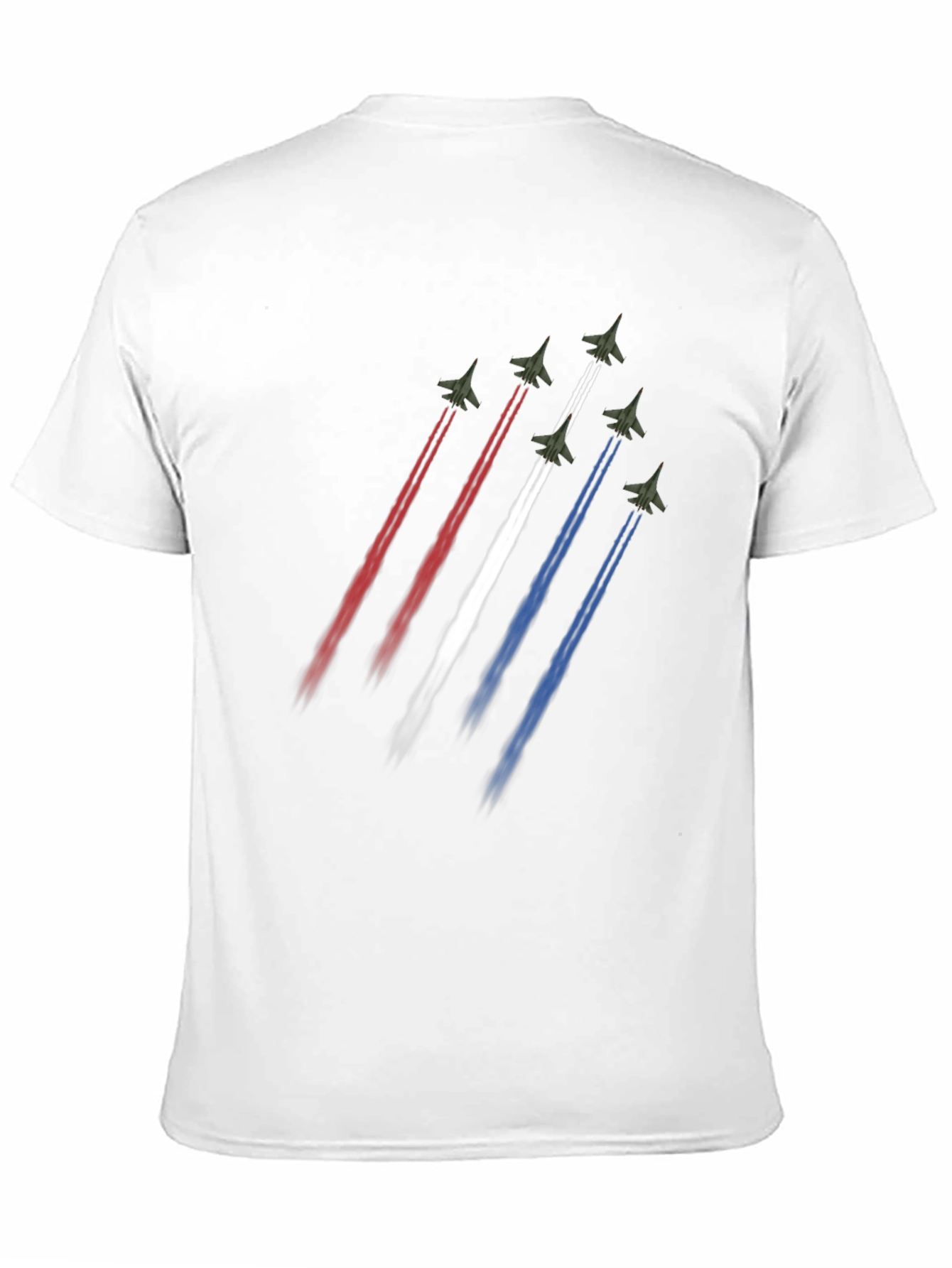 Jet Fighter Formation Graphic T-Shirt