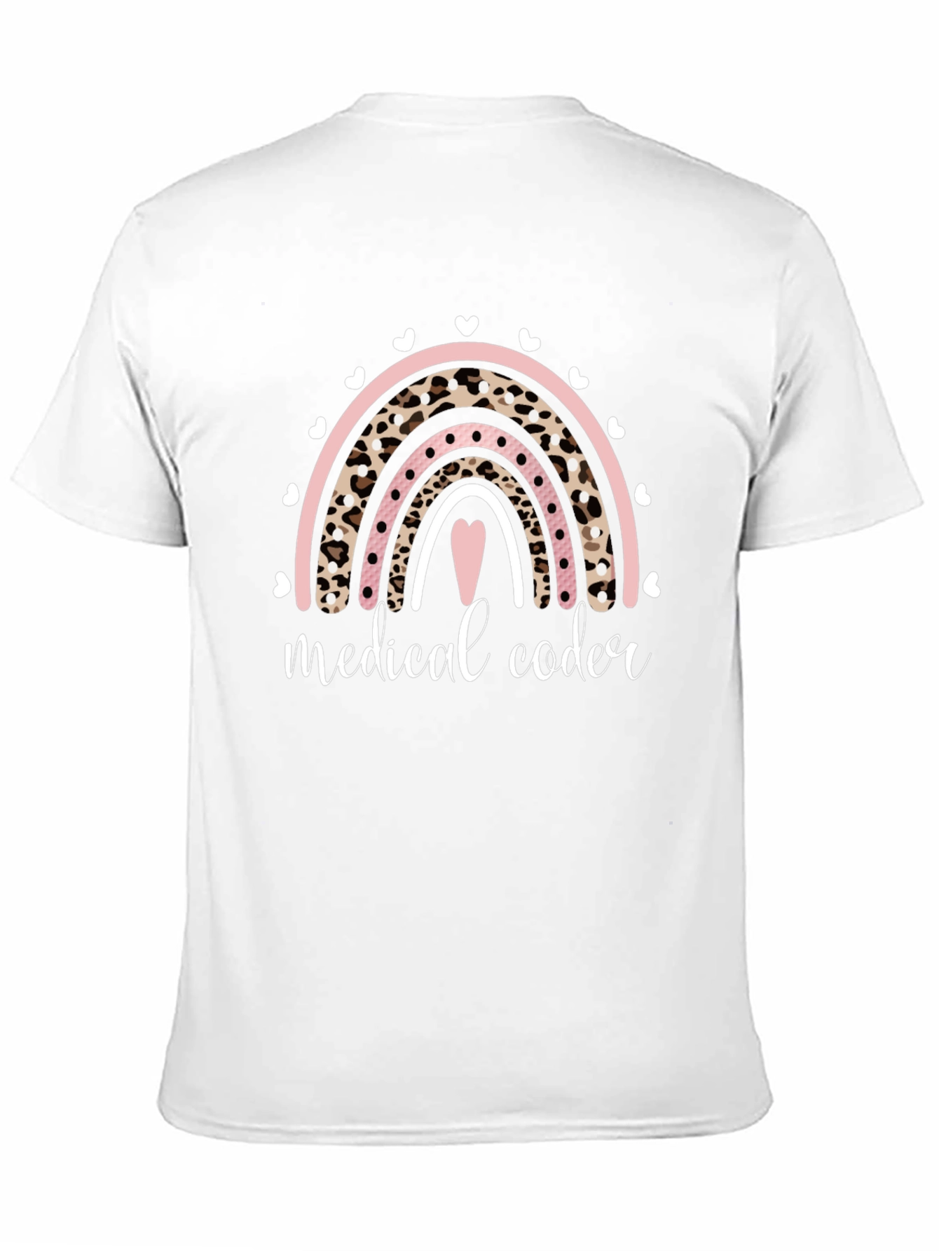 Medical Coder Rainbow Graphic T-Shirt