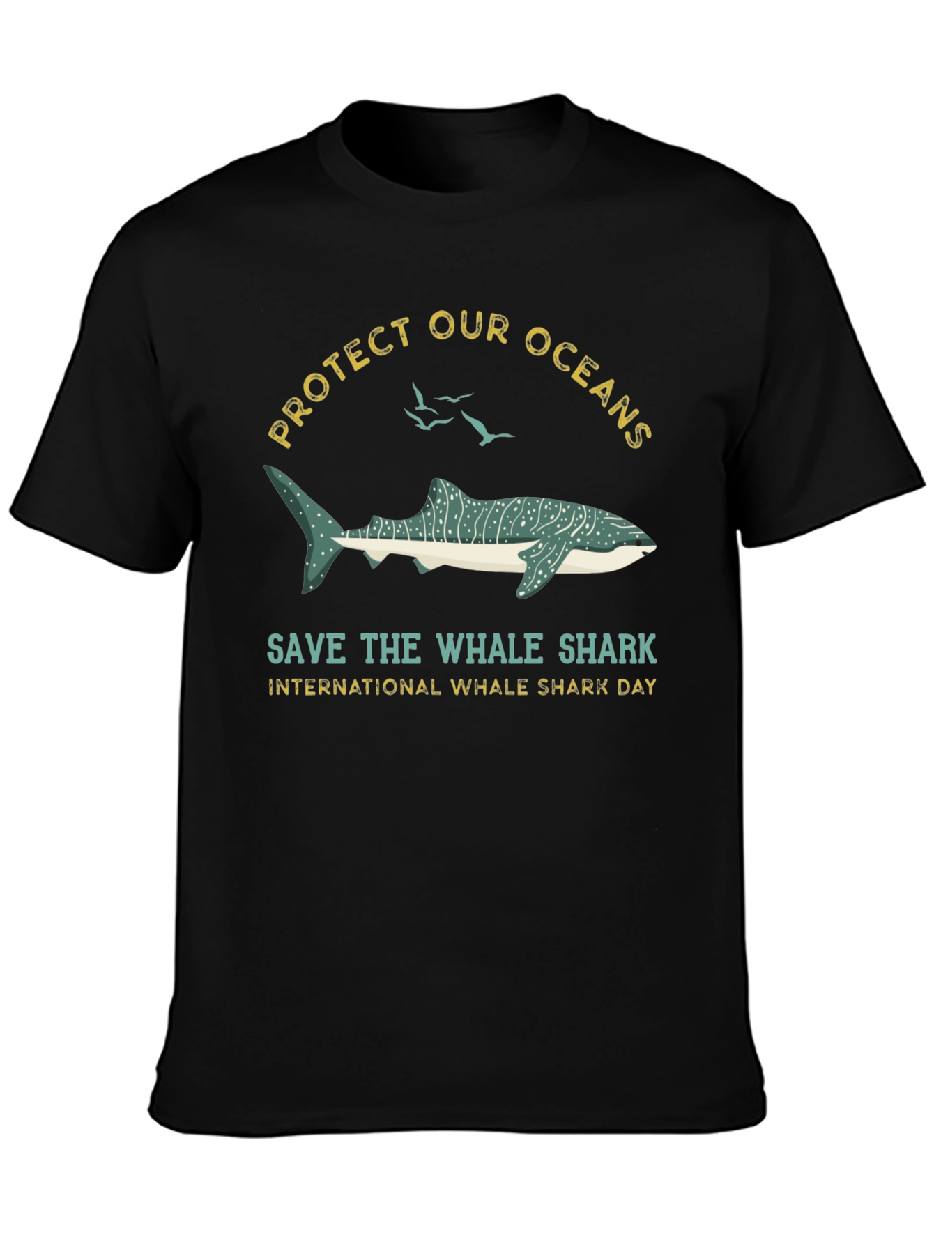 Protect Oceans Whale Shark Graphic Tee
