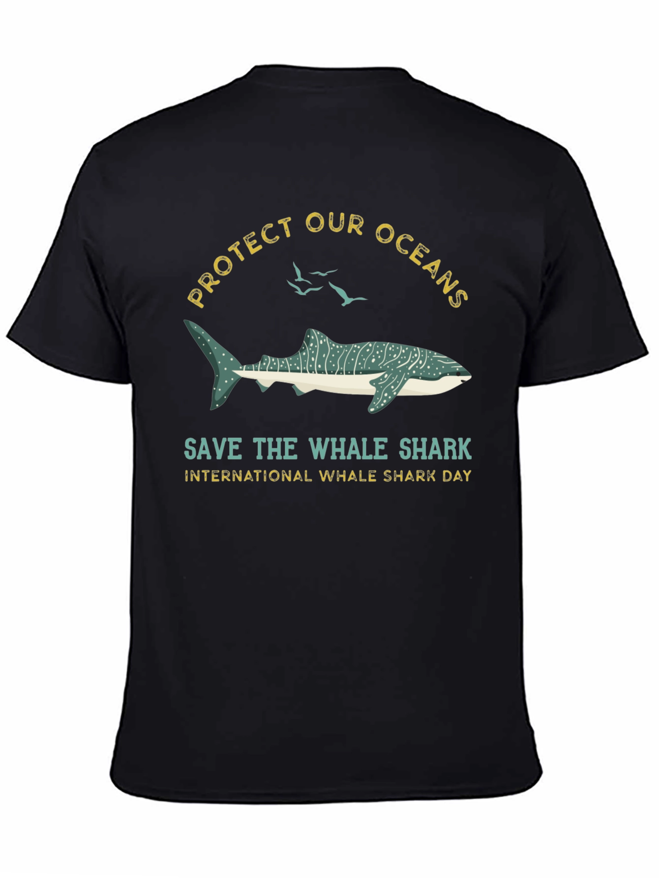 Protect Oceans Whale Shark Graphic Tee